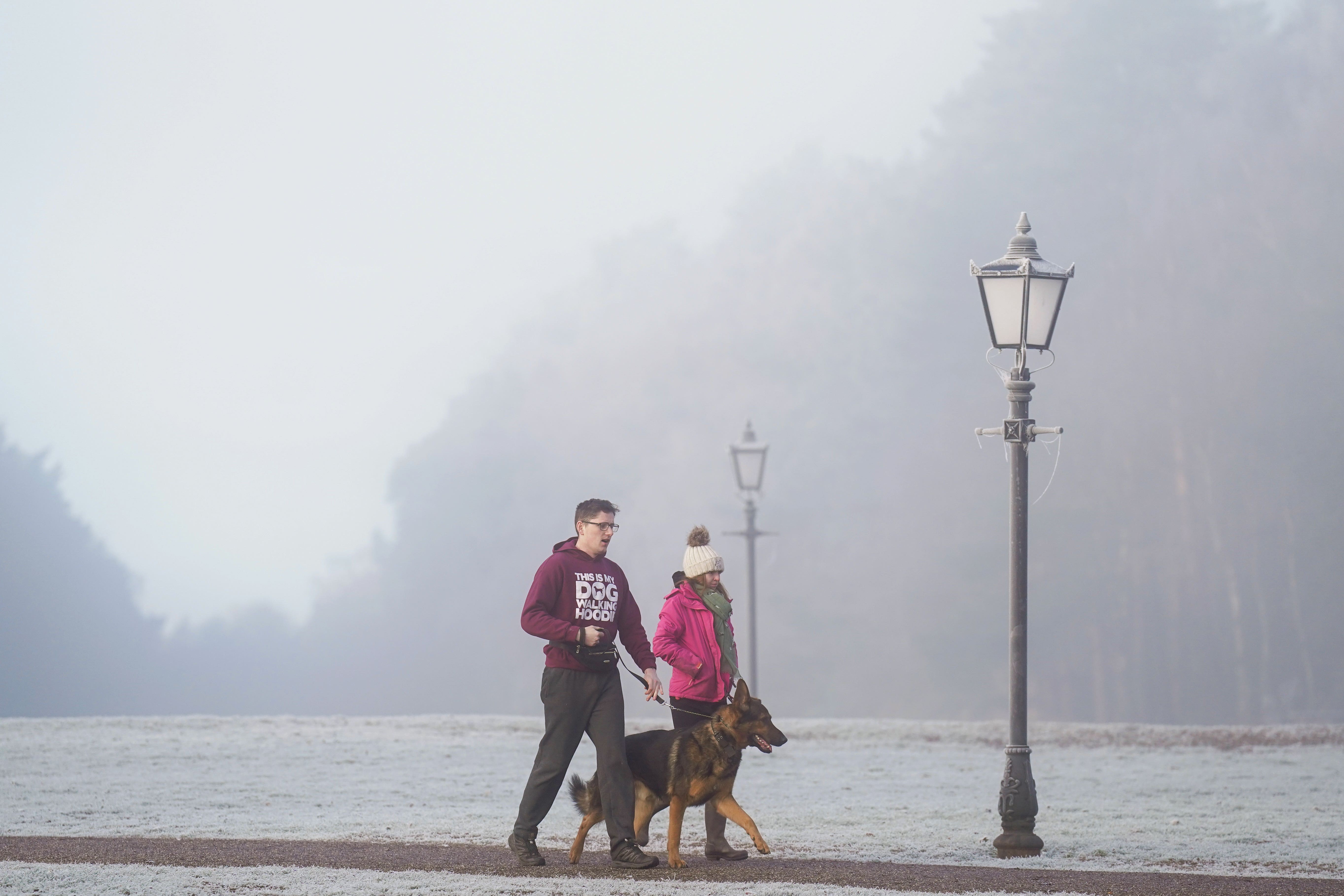 Britons are facing a a cold snap this weekend as temperatures plunge (Joe Giddens/PA)