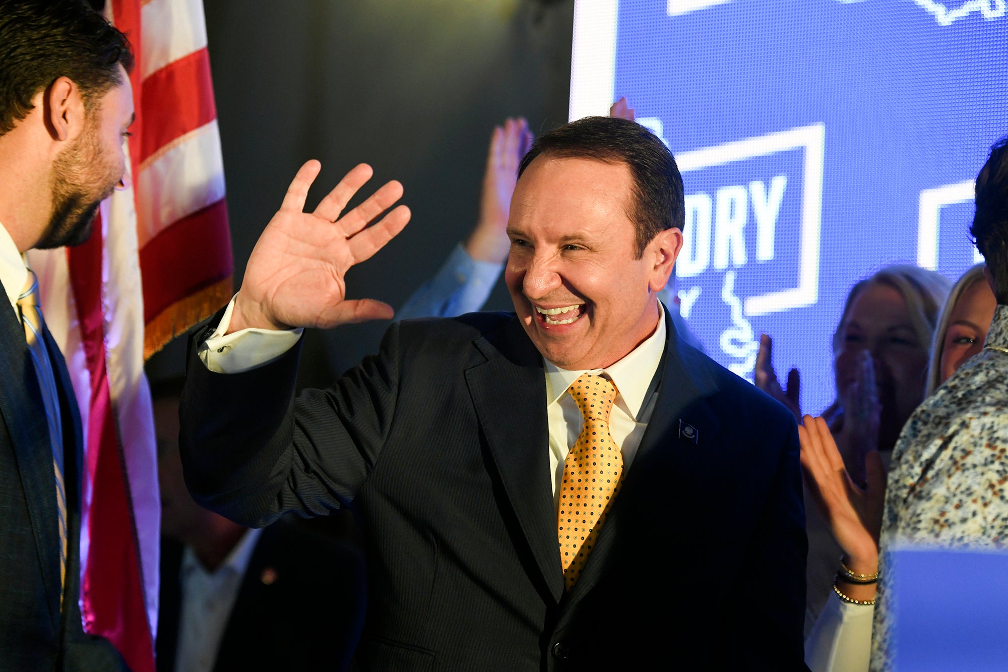 Mr Landry is the first Republican to be elected as Louisiana governor in eight years