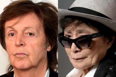 Paul McCartney calls Yoko Ono’s presence in Beatles studio sessions ‘workplace interference’