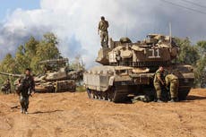 Israeli tanks mass on border ahead of ‘imminent invasion’