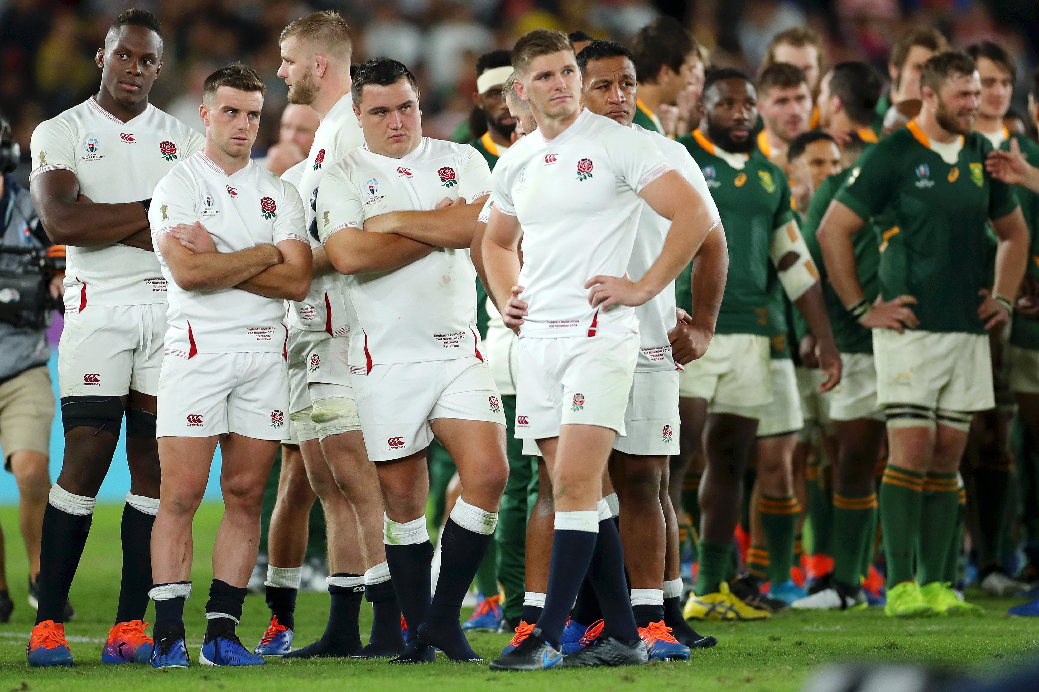 England were beaten by South Africa in the 2019 Rugby World Cup final