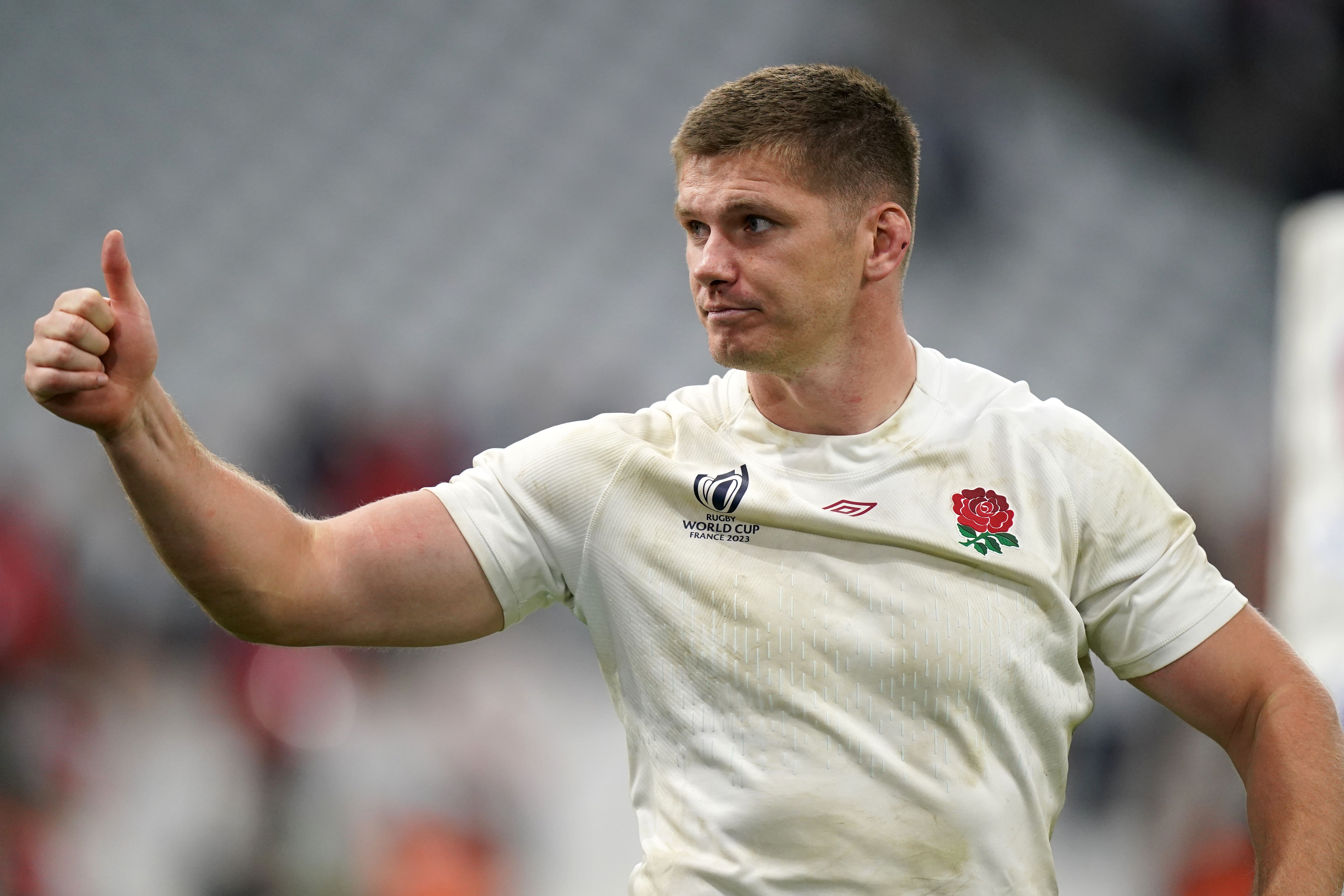 England fly-half Owen Farrell put in a man-of-the-match performance against Fiji on Sunday (Mike Egerton/PA)