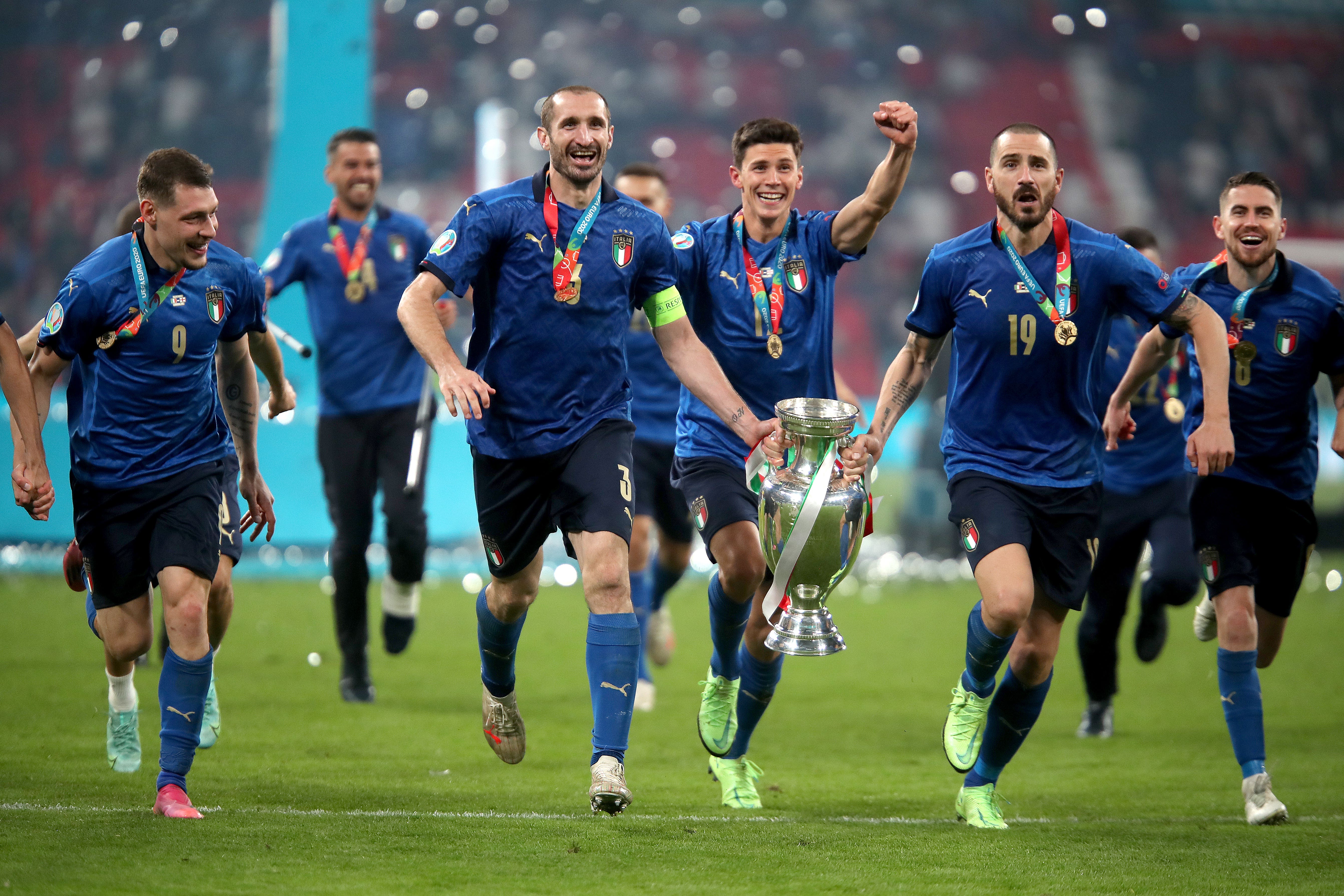 Italy won Euro 2020 after beating England in the final last time out at Wembley (Nick Potts/PA)