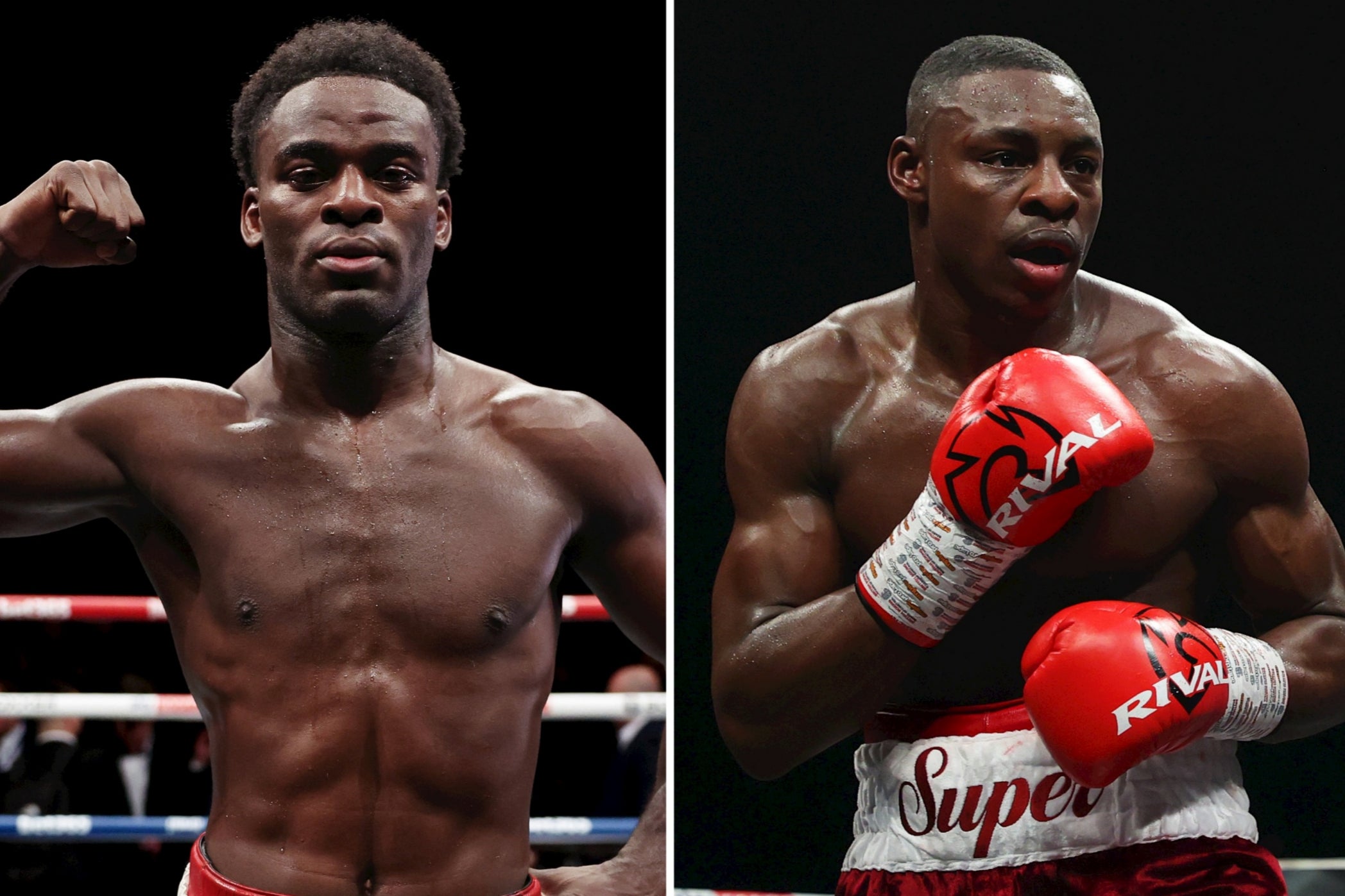 Joshua Buatsi, left, and Dan Azeez will meet as two outstanding unbeaten fighters