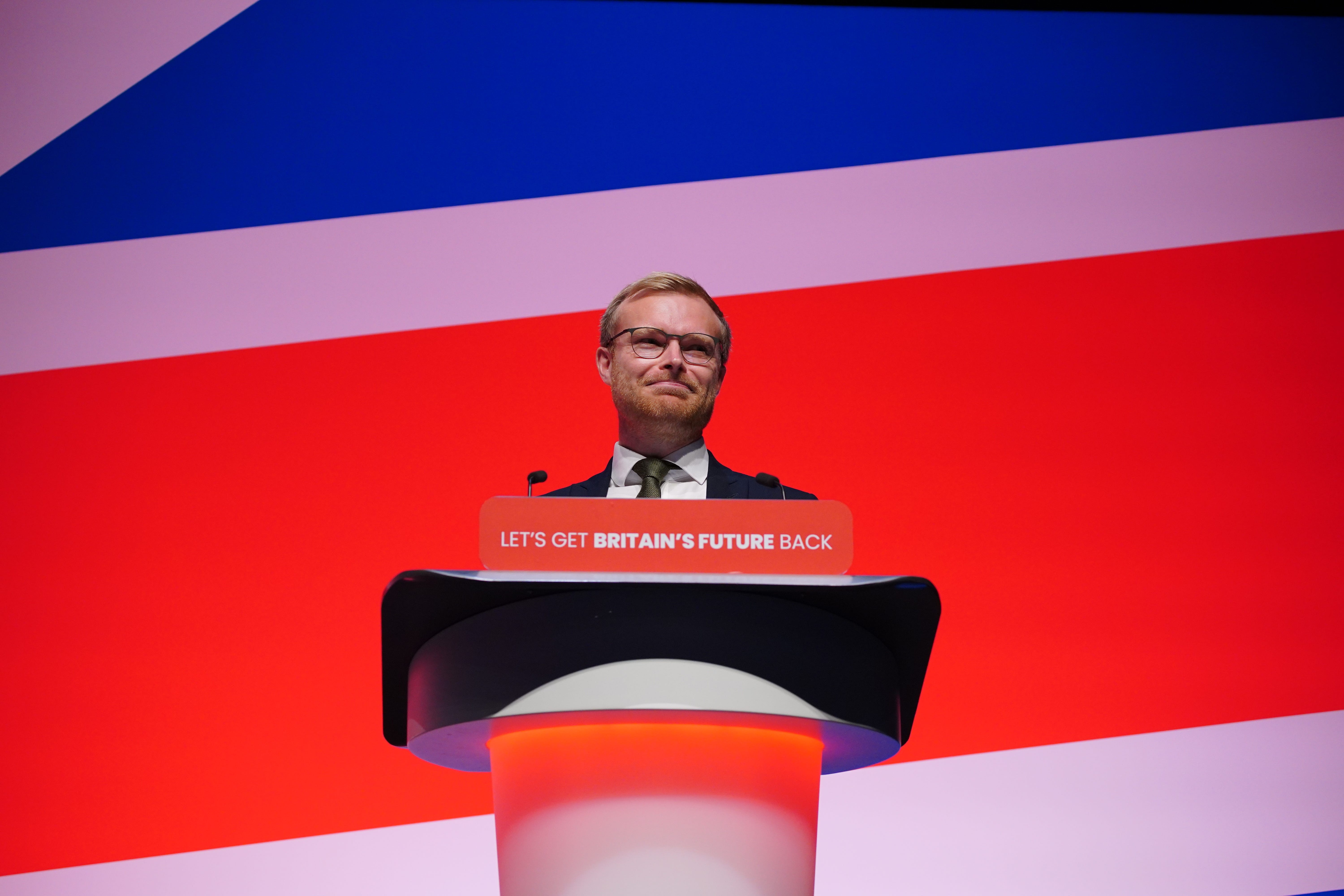 Newly elected MP for Rutherglen and Hamilton West Michael Shanks (Peter Byrne/PA)