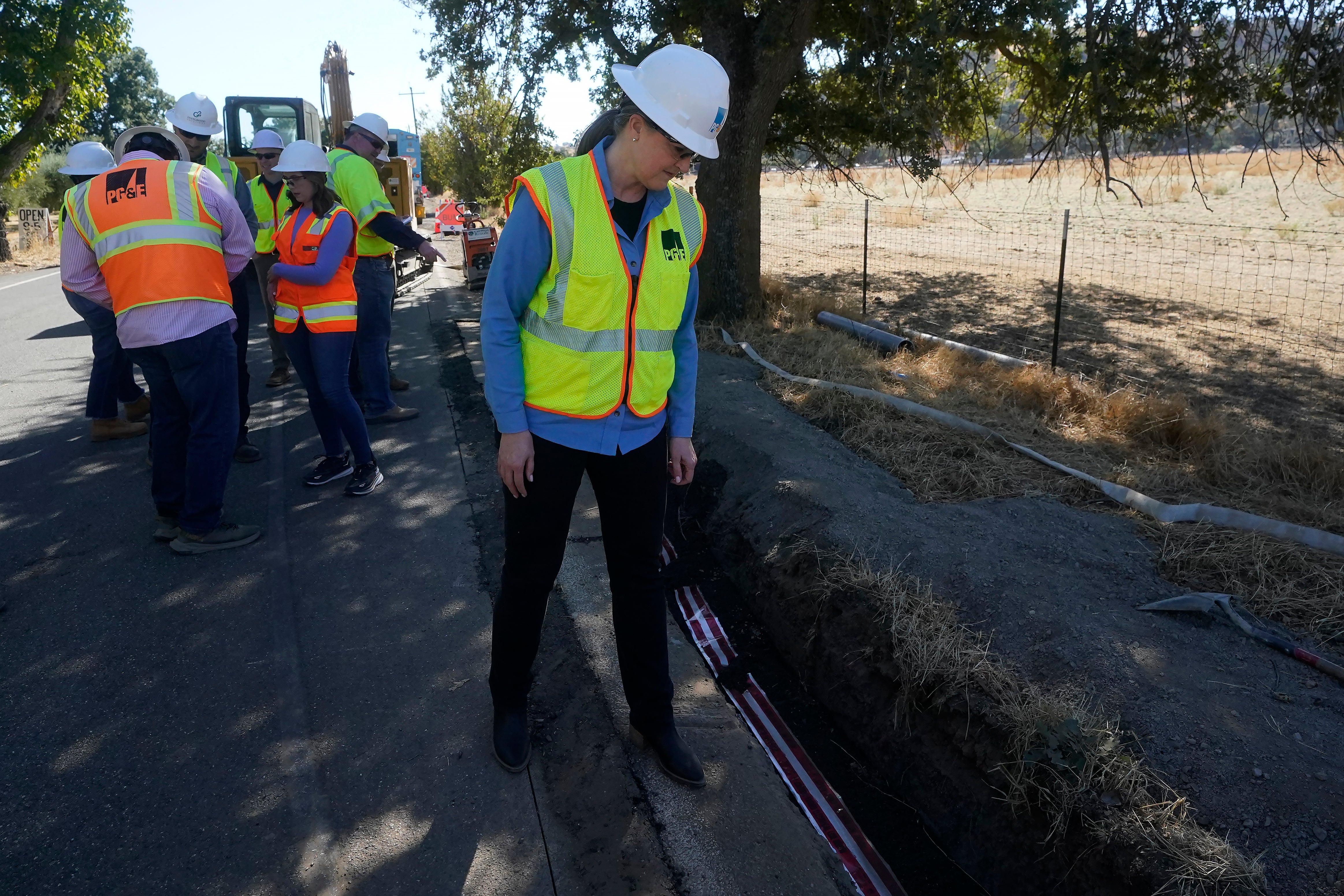 California Wildfires Power Lines