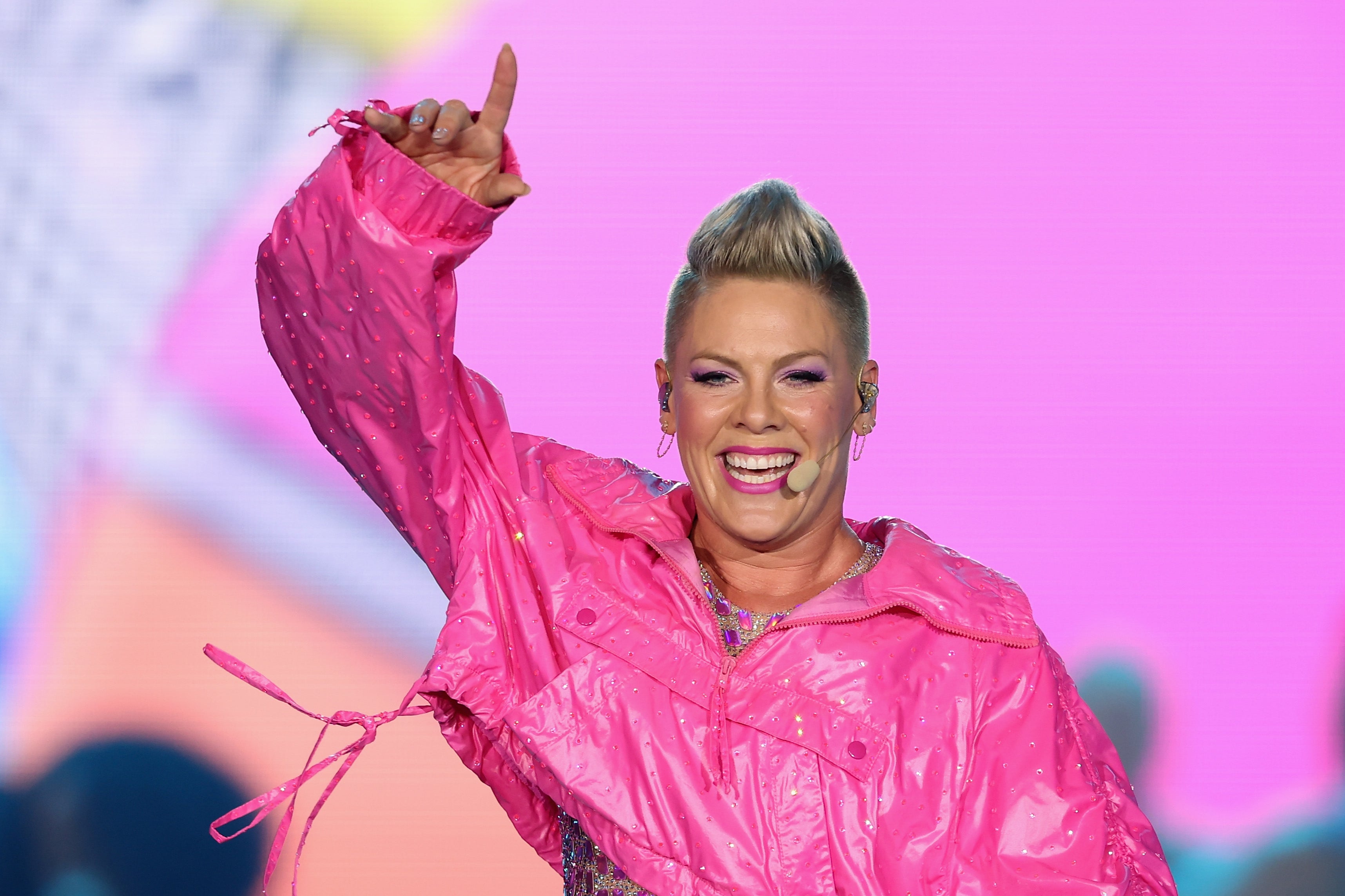 Pink during her Summer Carnival tour