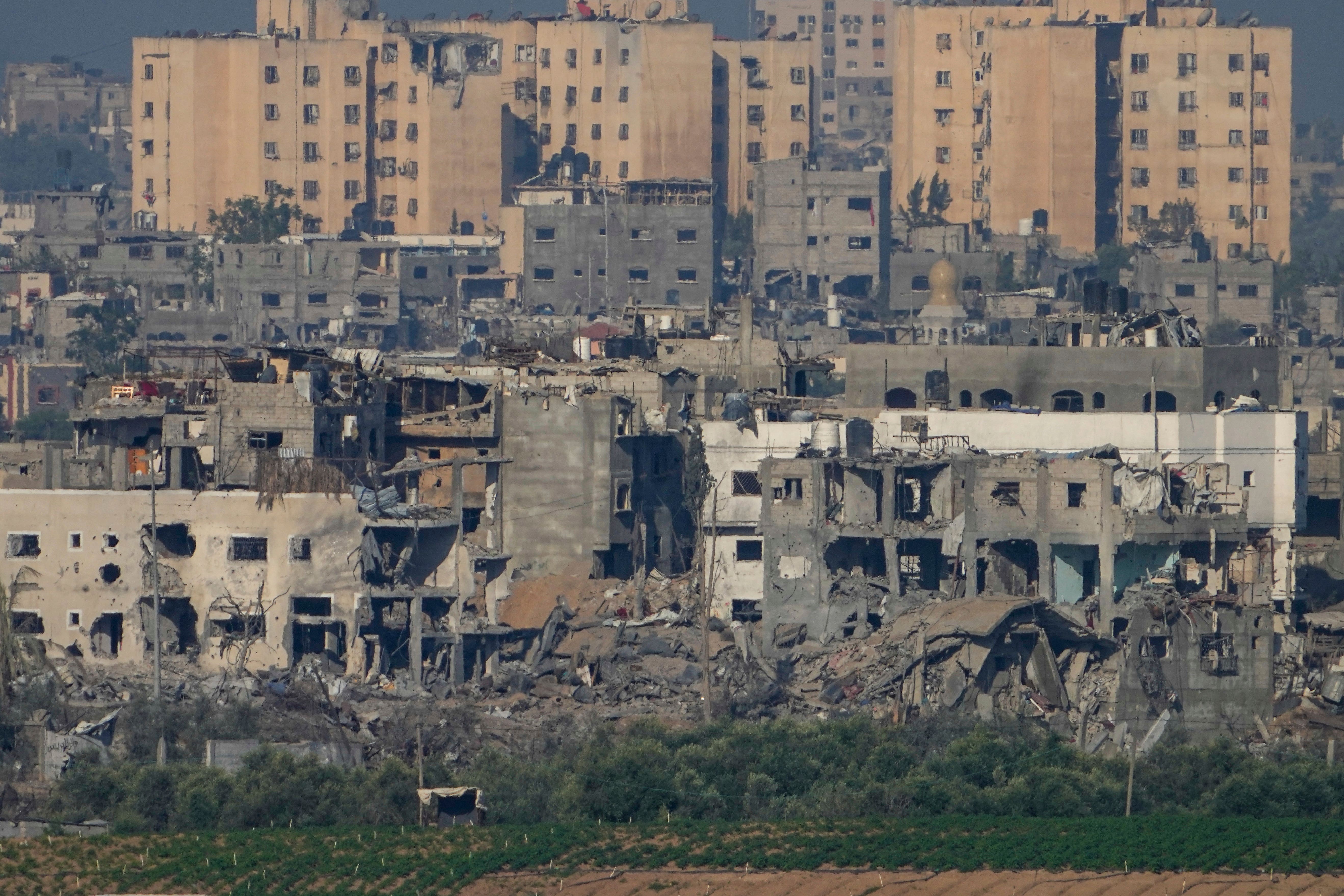 A 13-year-old British girl is among those killed by Hamas during its attack on Israel, her family have confirmed (Ariel Schalit/AP)