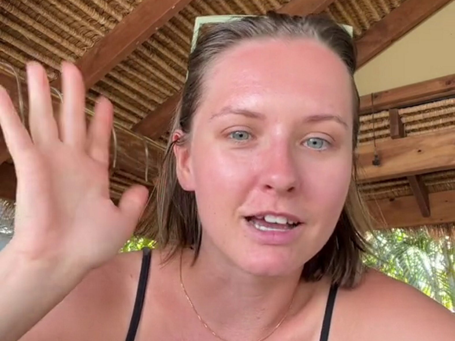 Backpacker Hailey Learmonth shares her holiday hacks on TikTok