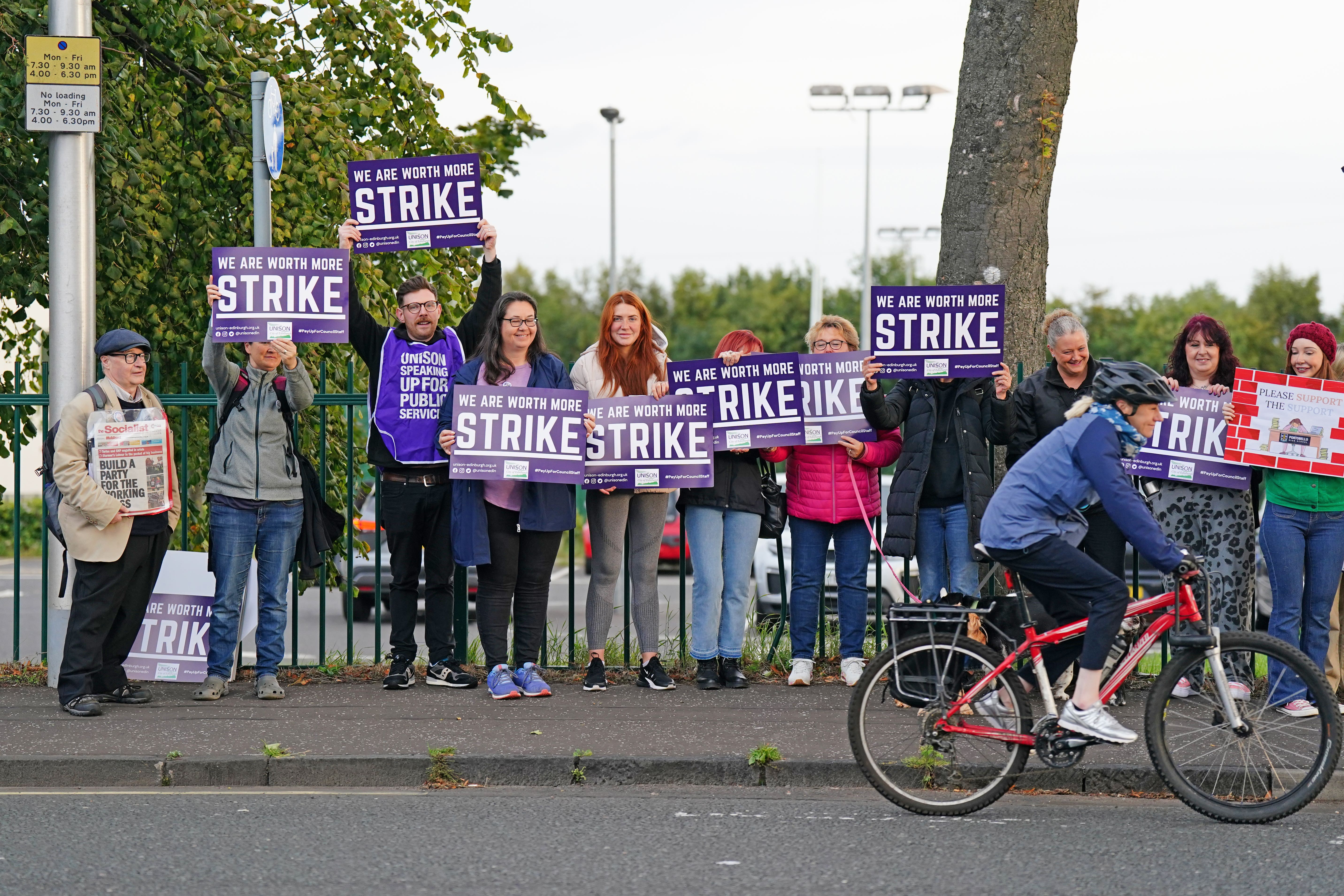 GMB members have voted to accept the pay deal for school support workers (Jane Barlow/PA)