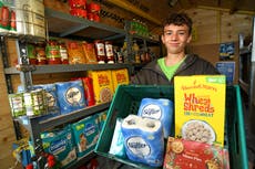 Schoolboy’s food banks restocked after burglary thanks to supermarket donation