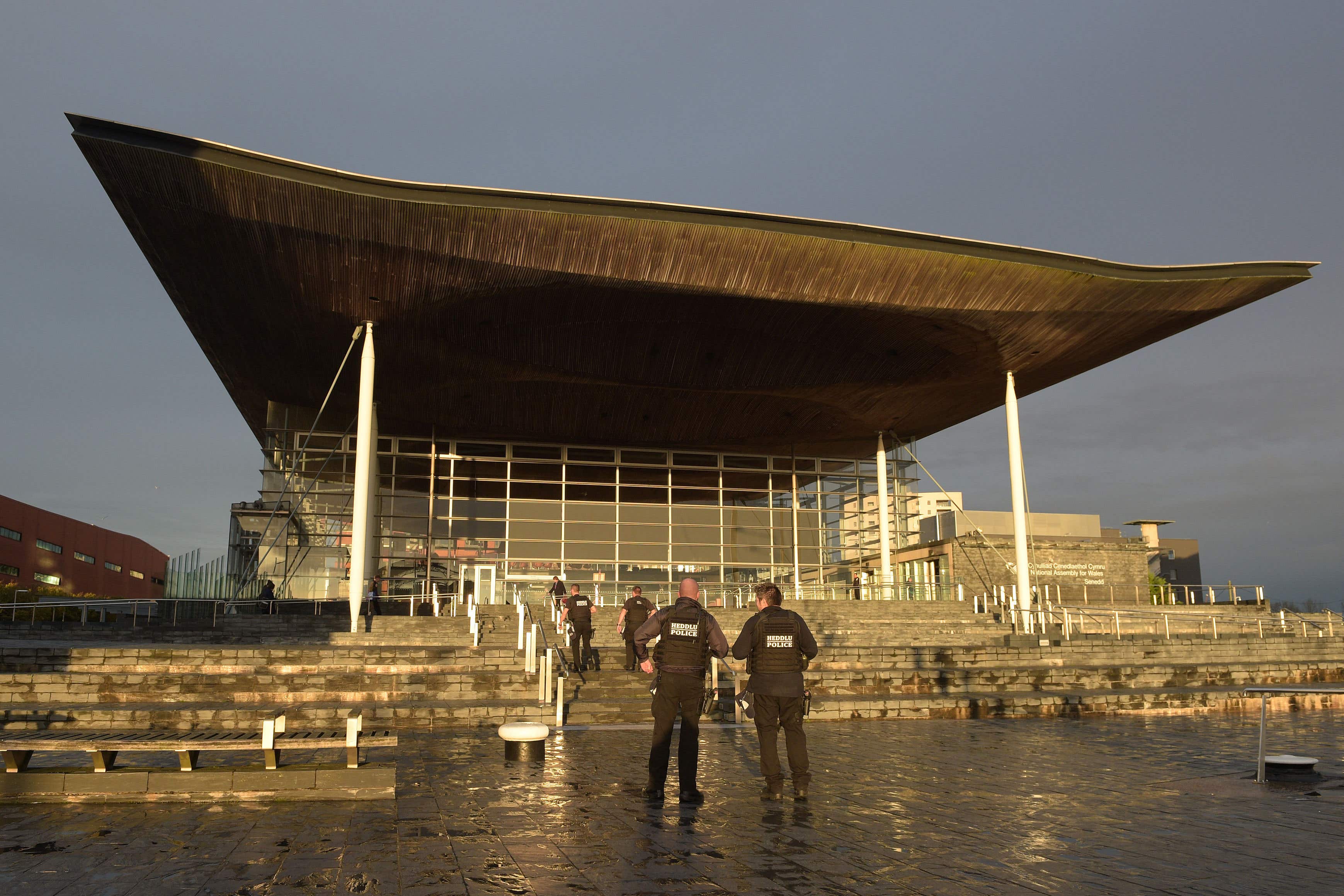 The Senedd building in Cardiff Bay (Ben Birchall/PA)