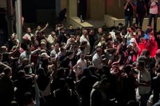 Protesters attempt to storm Israeli embassy in Jordan