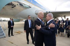 Why is risk-averse Joe Biden gambling on such a high-stakes visit to Israel?