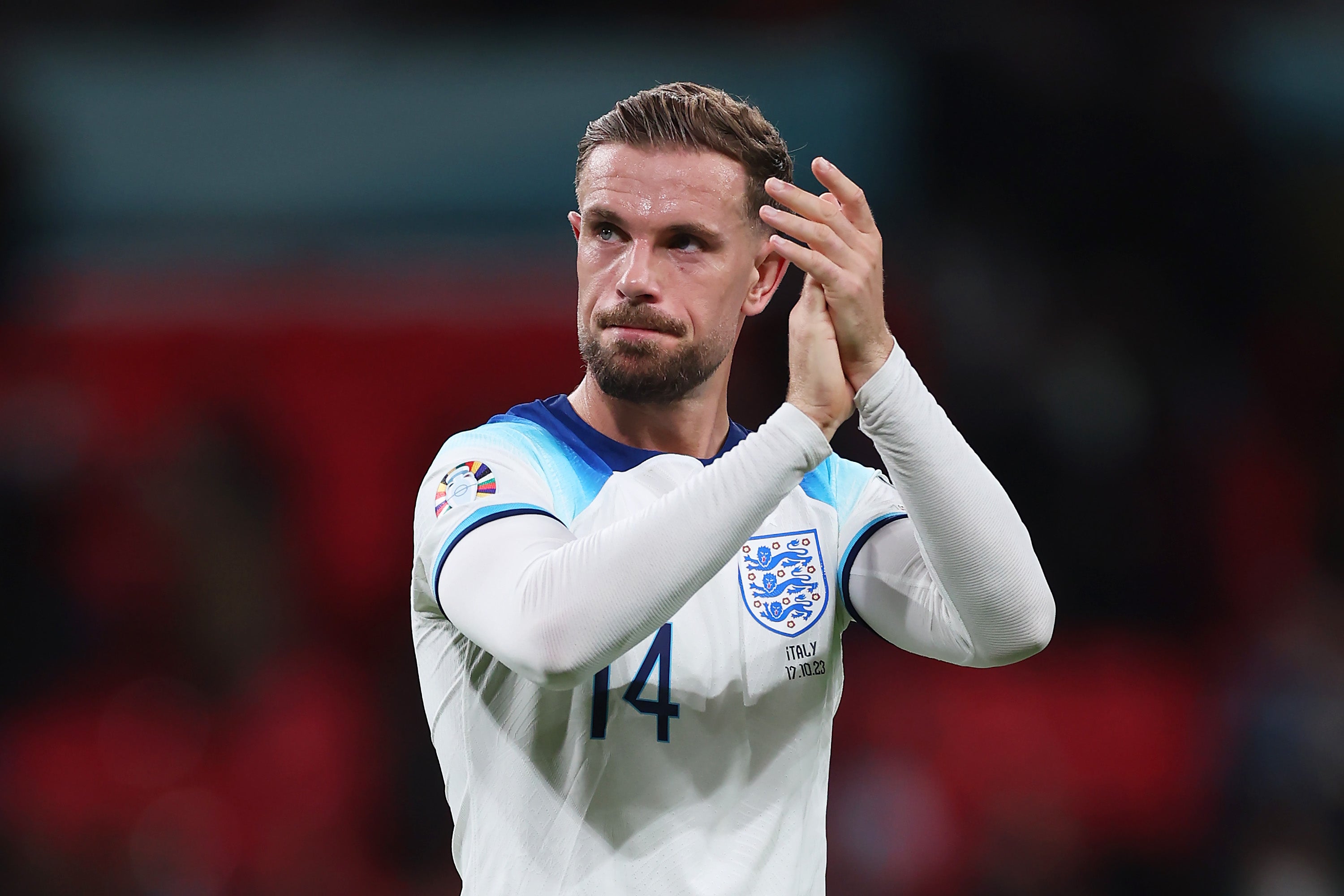 Jordan Henderson has been targeted by England supporters