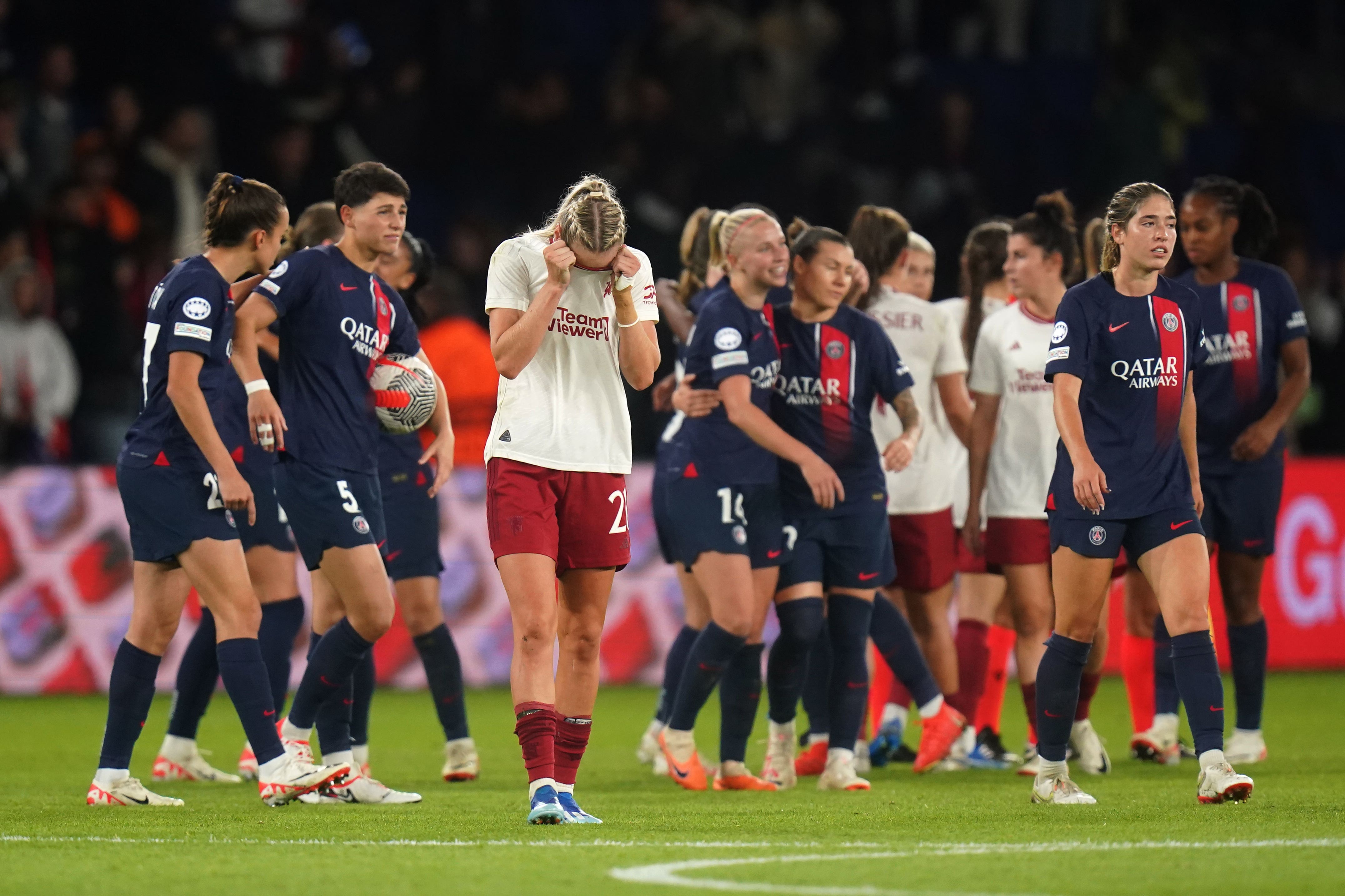 Manchester United lost in Paris (Adam Davy/PA)