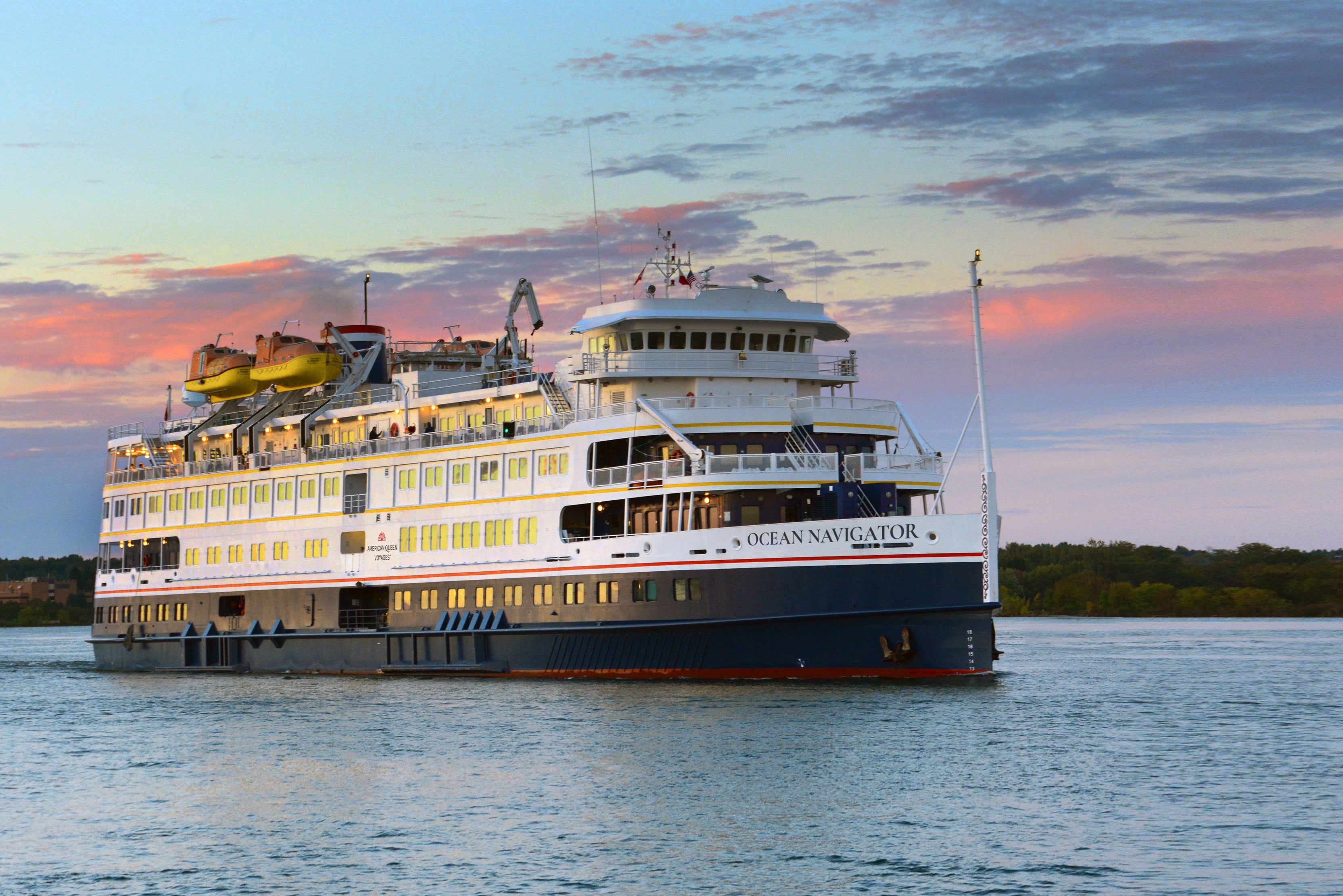 Ocean Navigator at sea