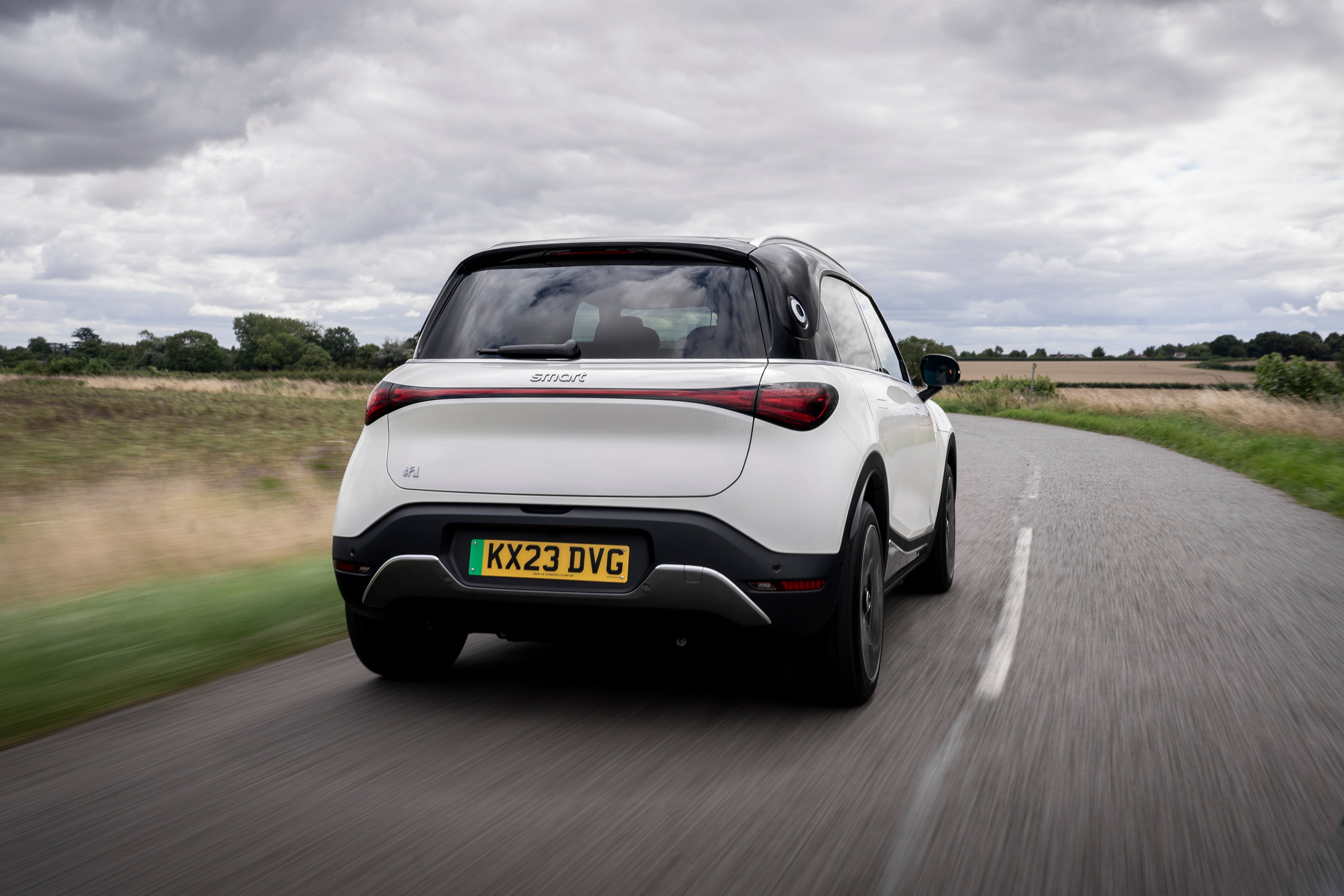 Borderline cute? The Hashtag’s shape seems reminiscent of a few other electric SUVs on the market