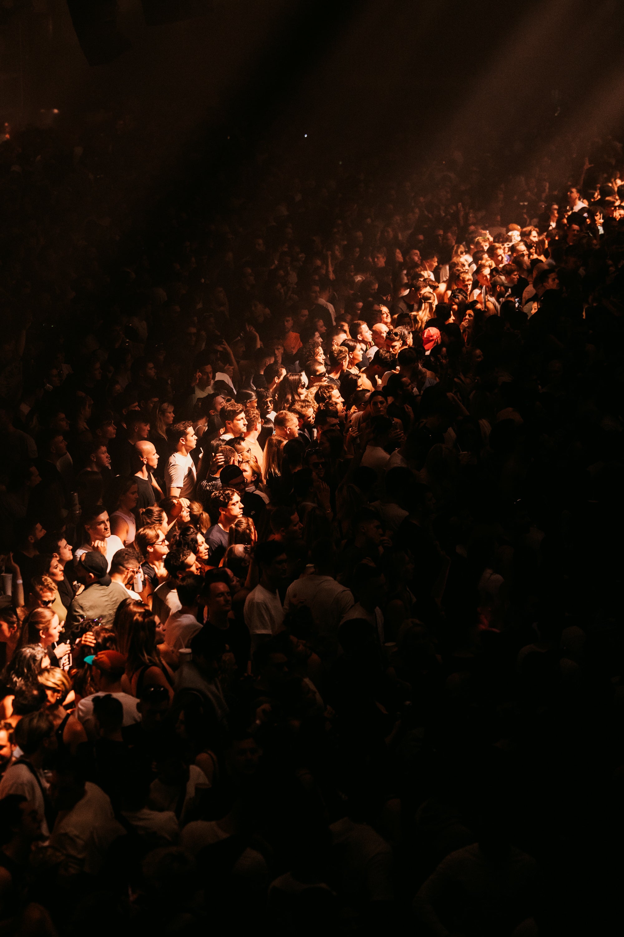 Crowds watch Gorgon City at the second show