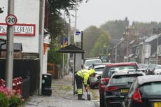 Storm Babet lashing Scotland amid warnings of major flooding and landslides