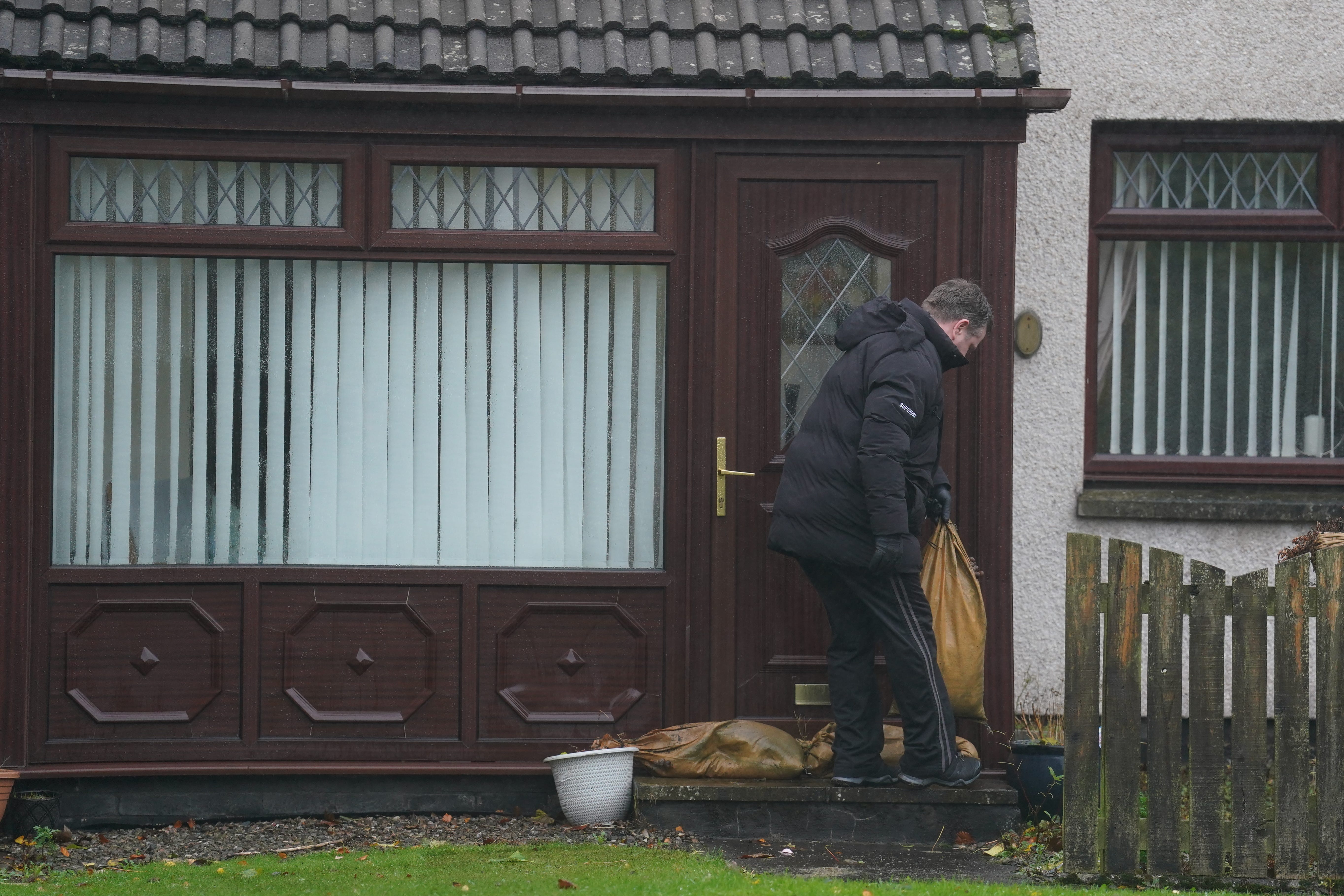 Angus Council is evacuating more than 400 homes (Andrew Milligan/PA)