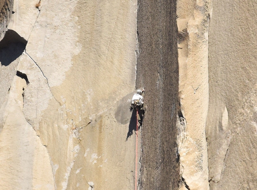 El Capitan stands at 2,900 feet high and is regarded as one of the most difficult climbs in the US