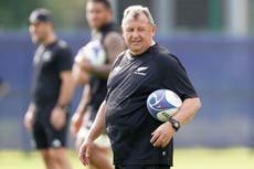 New Zealand head coach Ian Foster dismisses ‘favourites’ tag against Argentina