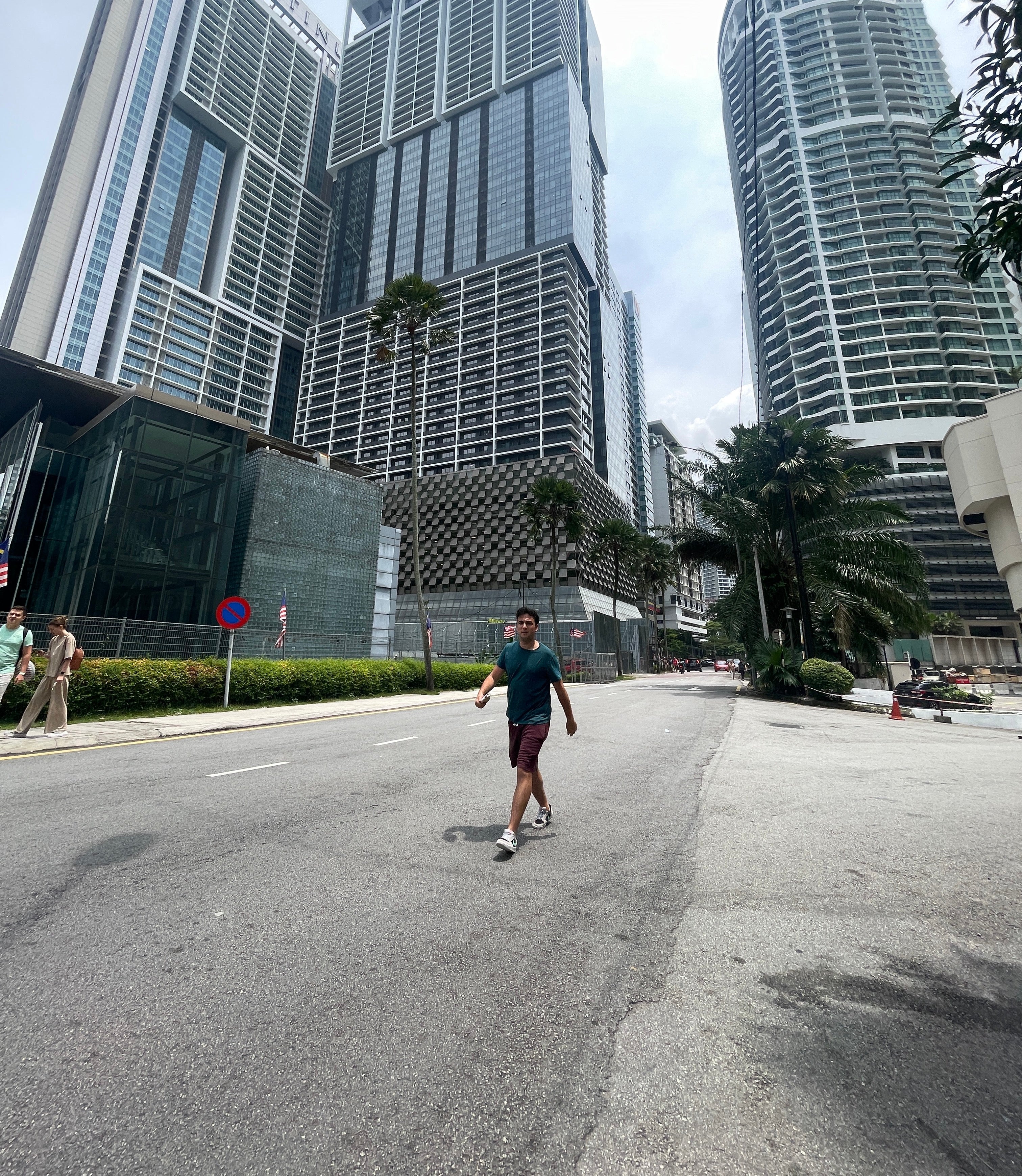 There has to be a break sometimes. Relaxed walking through the streets of Singapore