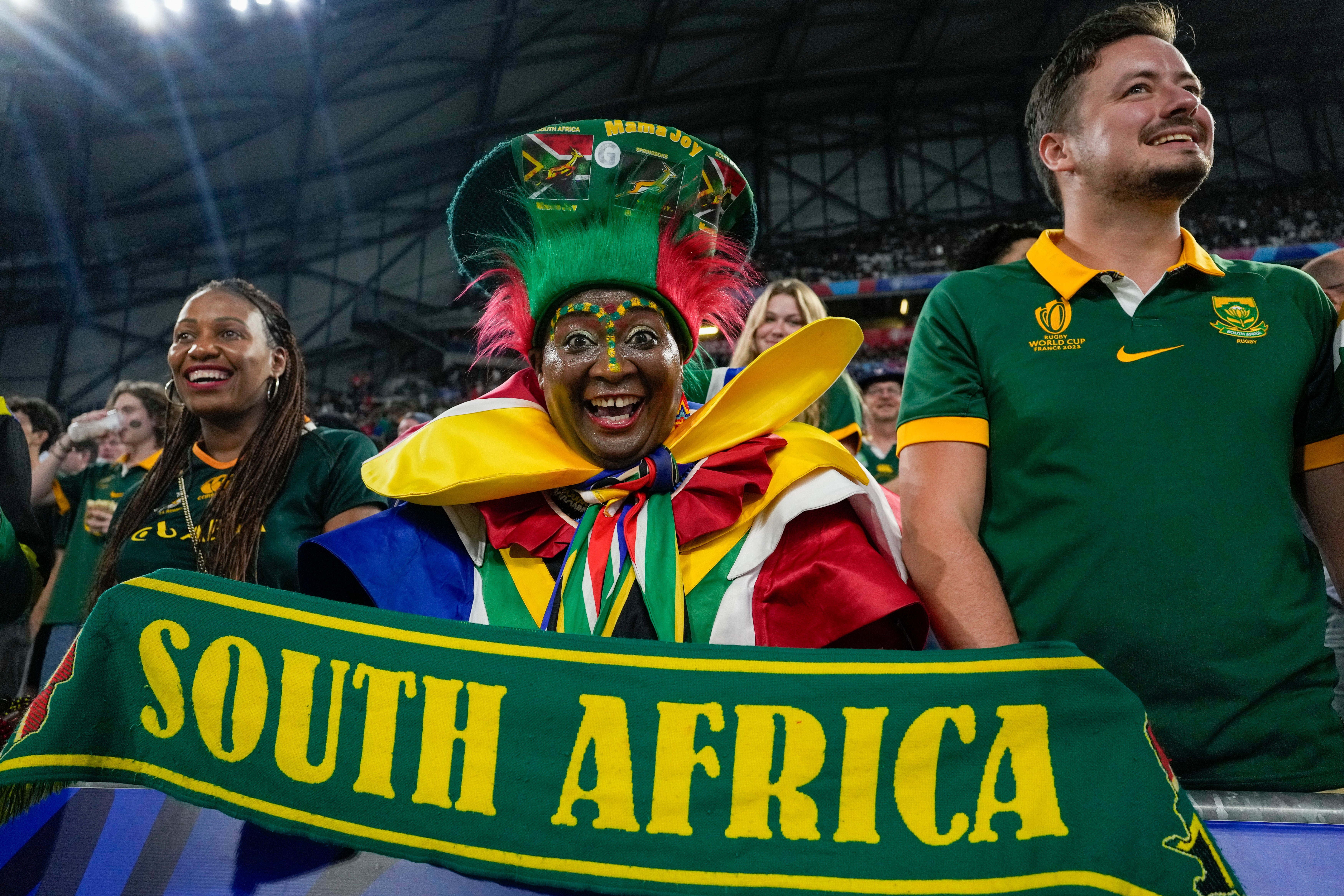 South Africa’s fans will be out in force on Saturday for their semi-final against England