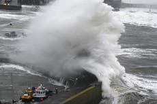 Storm Babet: Body found after woman, 57, swept into Angus river