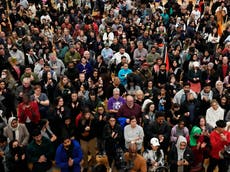 Over 1,000 people gather for vigil for murdered Palestinian American boy Wadea Al-Fayoume