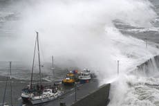 Storm Babet: Woman swept to her death in river as town evacuated and thousands left without power