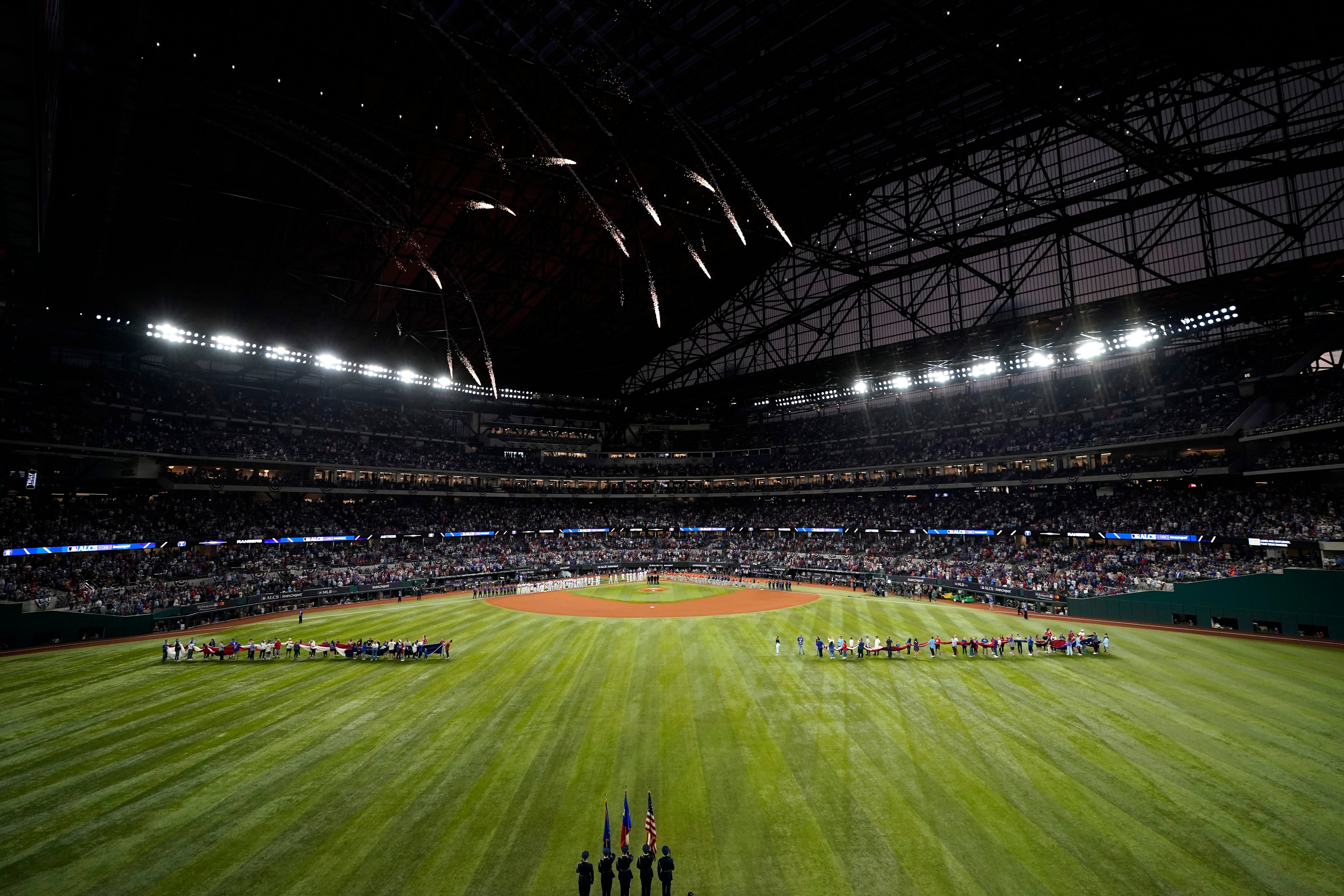 ALCS Astros Rangers Baseball