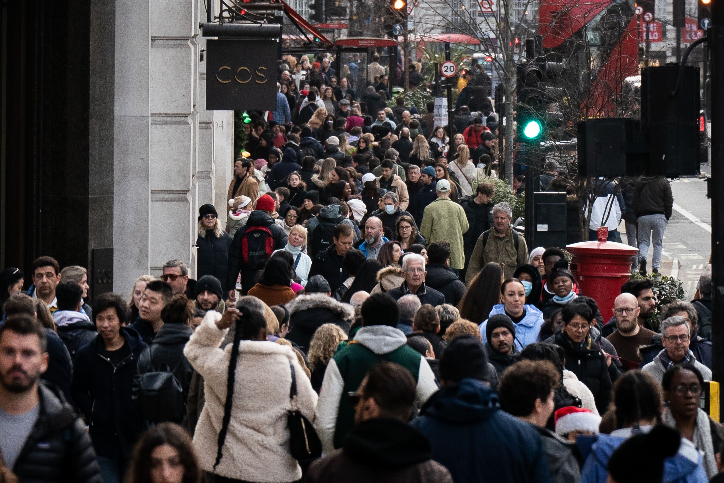 Consumer confidence has plunged in the run-up to the festive season as uncertainties posed by conflict in the Middle East add to accelerating energy, fuel and mortgage costs, research shows (Aaron Chown/PA)