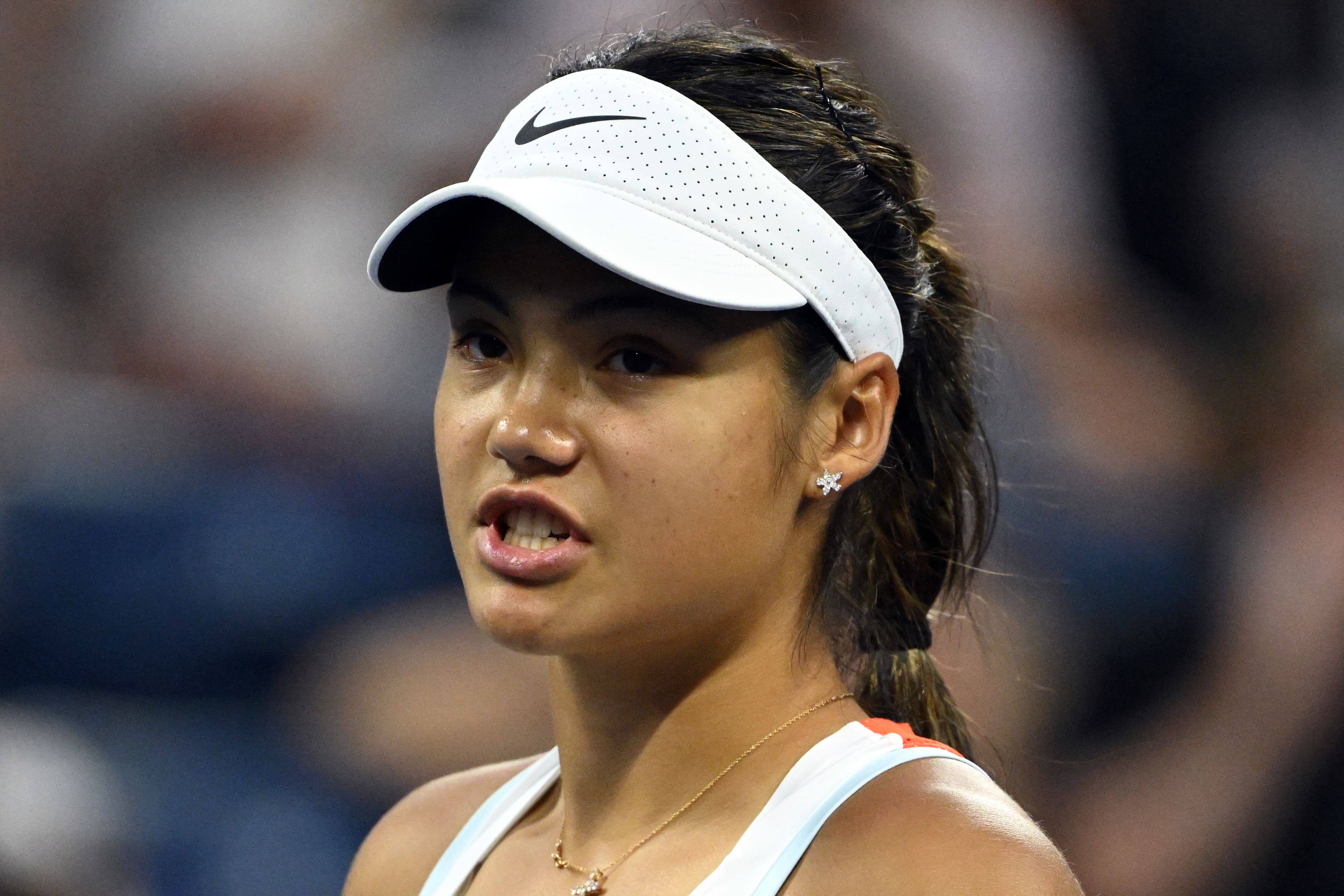 Emma Raducanu has missed the second part of the season (PA)