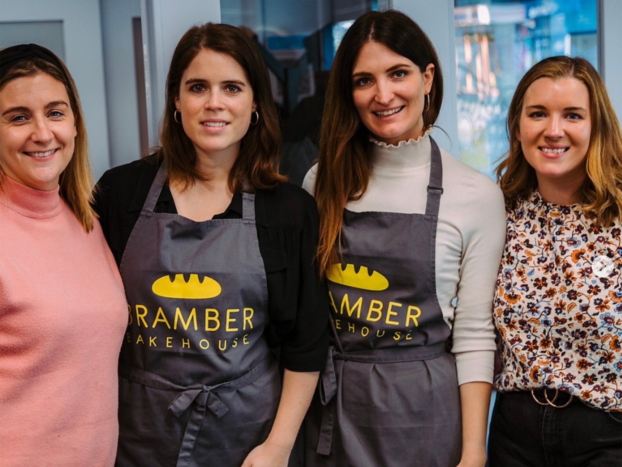 Eugenie and Julia de Boinville visit East Sussex cookery school Bramber Bakehouse