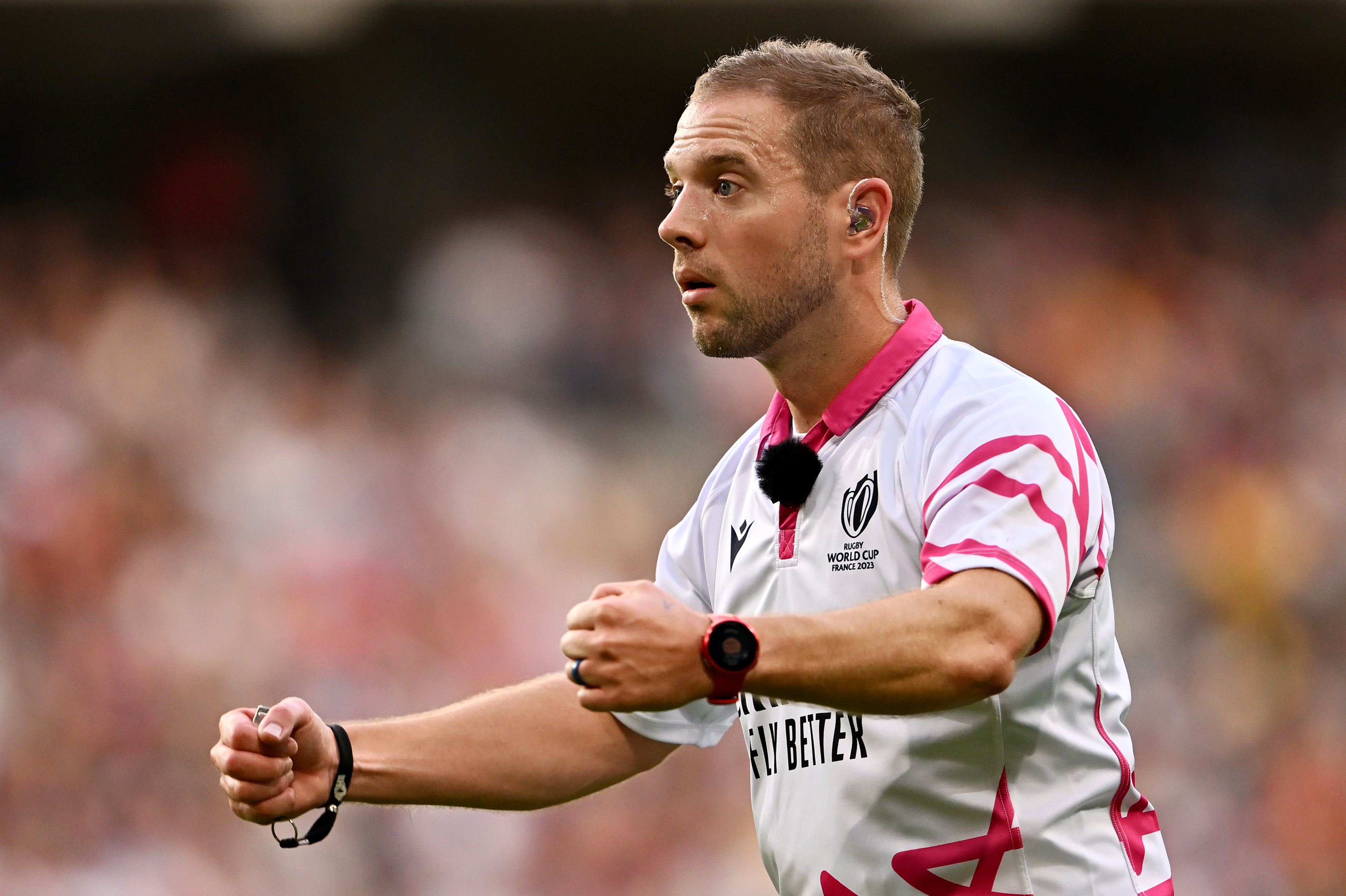 Angus Gardner will officiate England’s trip to Lyon