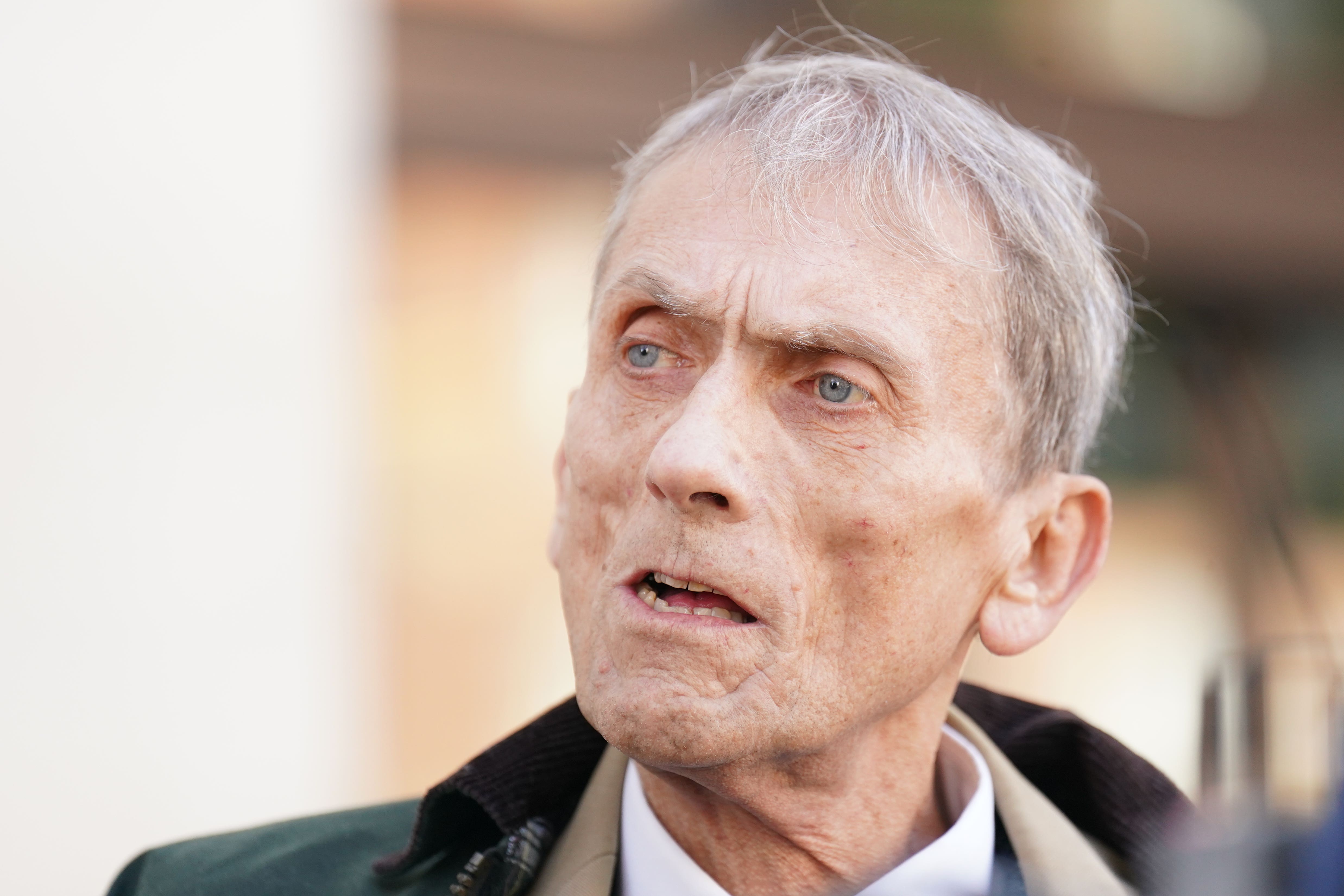 David Perry arriving at Westminster Magistrates’ Court in London (James Manning/PA)