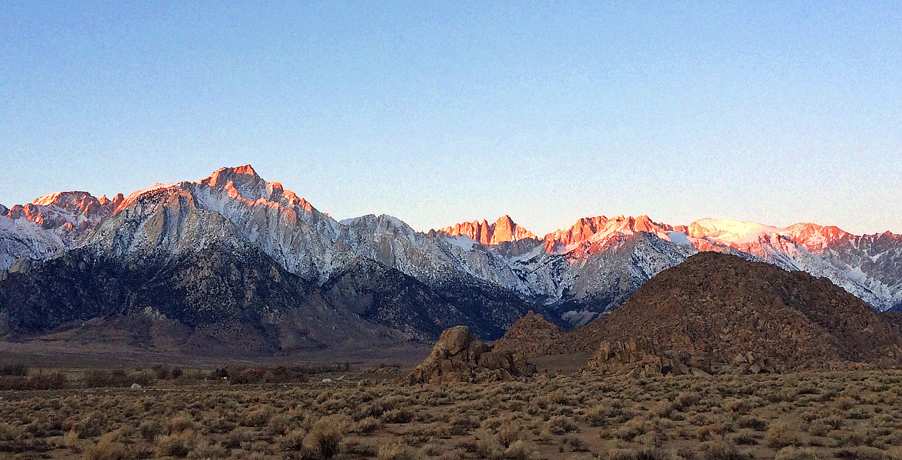 A pilot from France died while hiking California’s Mount Whitney (pictured)