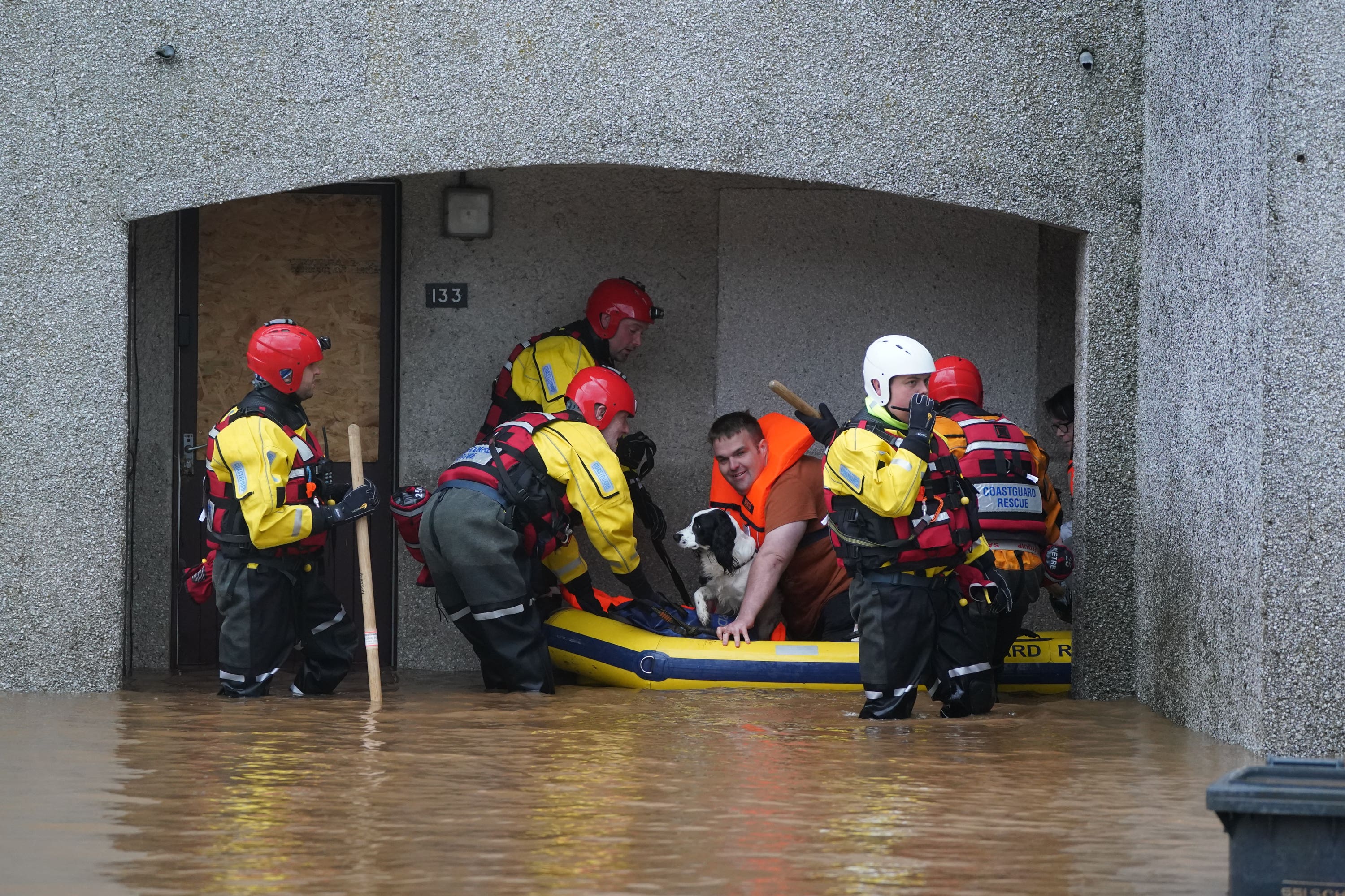 Flooding has hit several areas of Scotland (Andrew Milligan/PA)