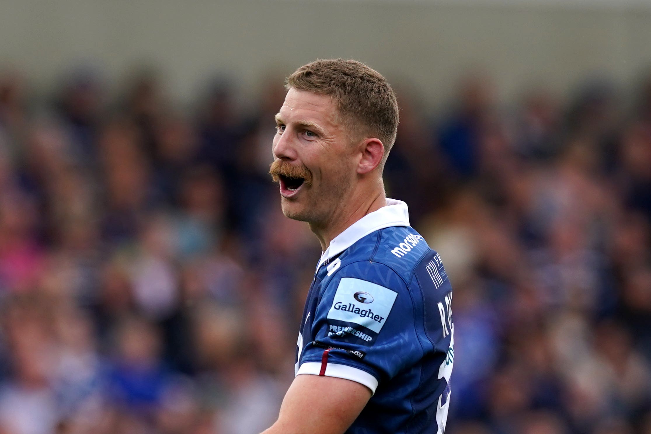 Rob du Preez’s try helped Sale secure a 24-17 Gallagher Premeirship victory at Leicester (Martin Rickett/PA)