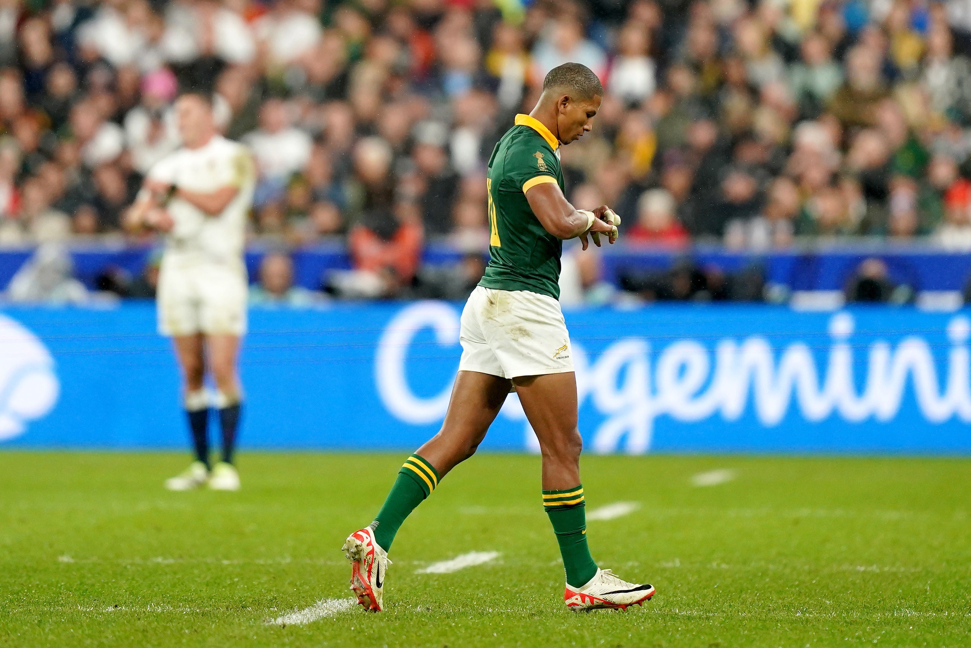 South Africa's Manie Libbok is replaced against England