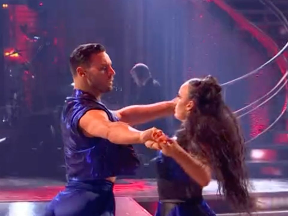 Ellie and Vito on ‘Strictly’