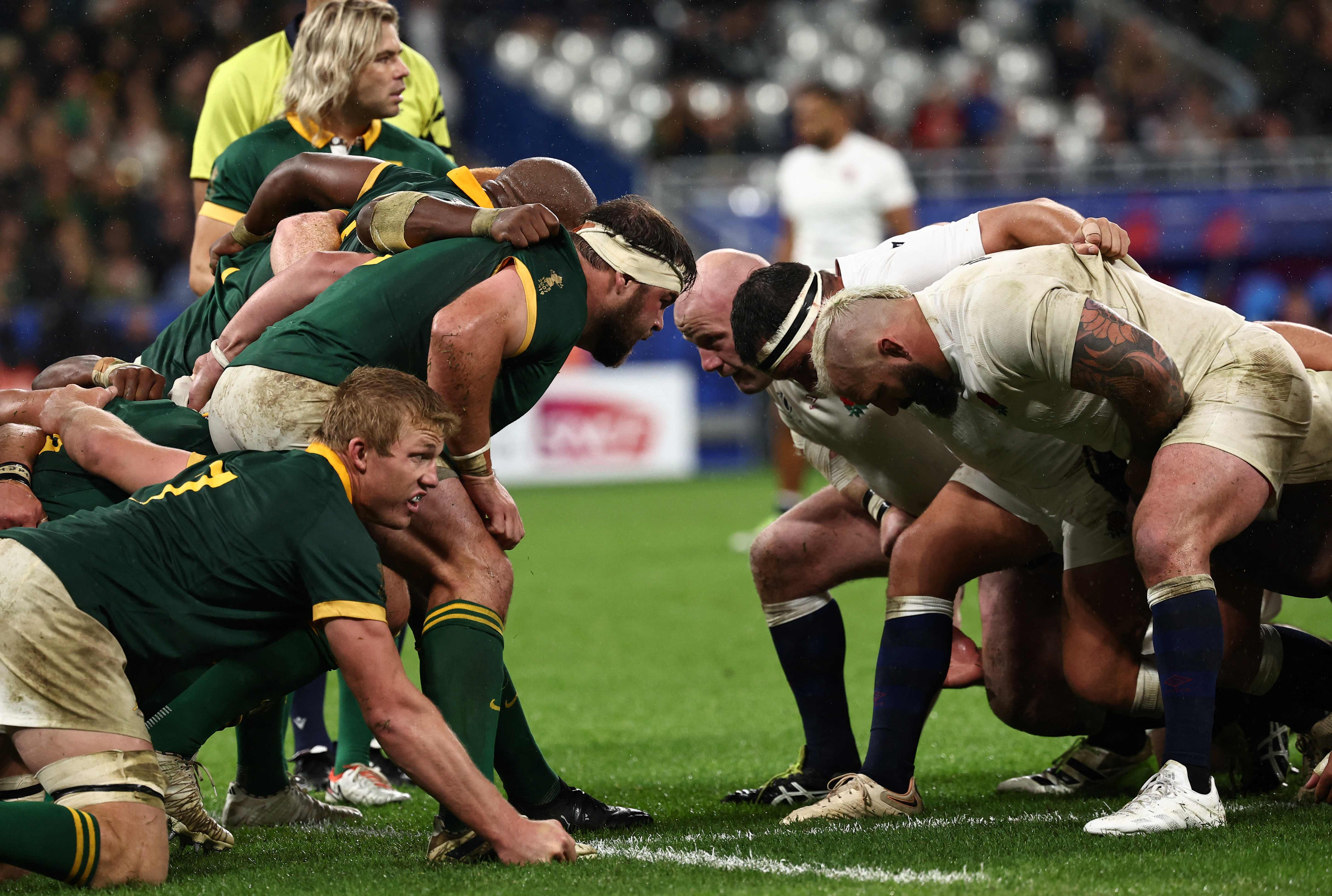 Cole and Marler helped ensure scrum parity early on but that faded once the replacements came on