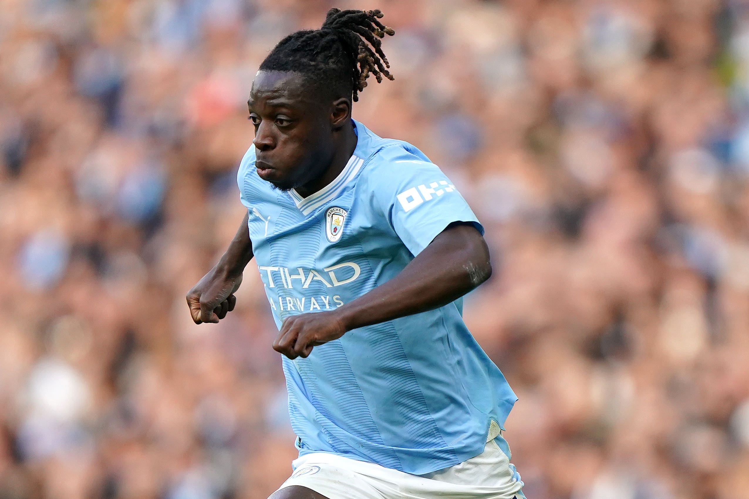 Jeremy Doku has impressed since arriving at Manchester City in the summer