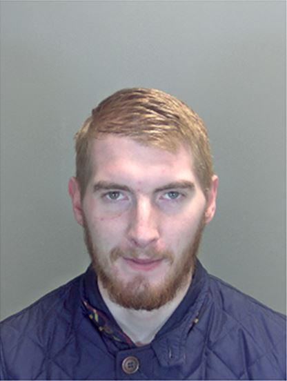 Joshua Lewis Terry is serving a two-year and four-month sentence for affray, threatening a person with a blade or sharply pointed article in a public place, and theft