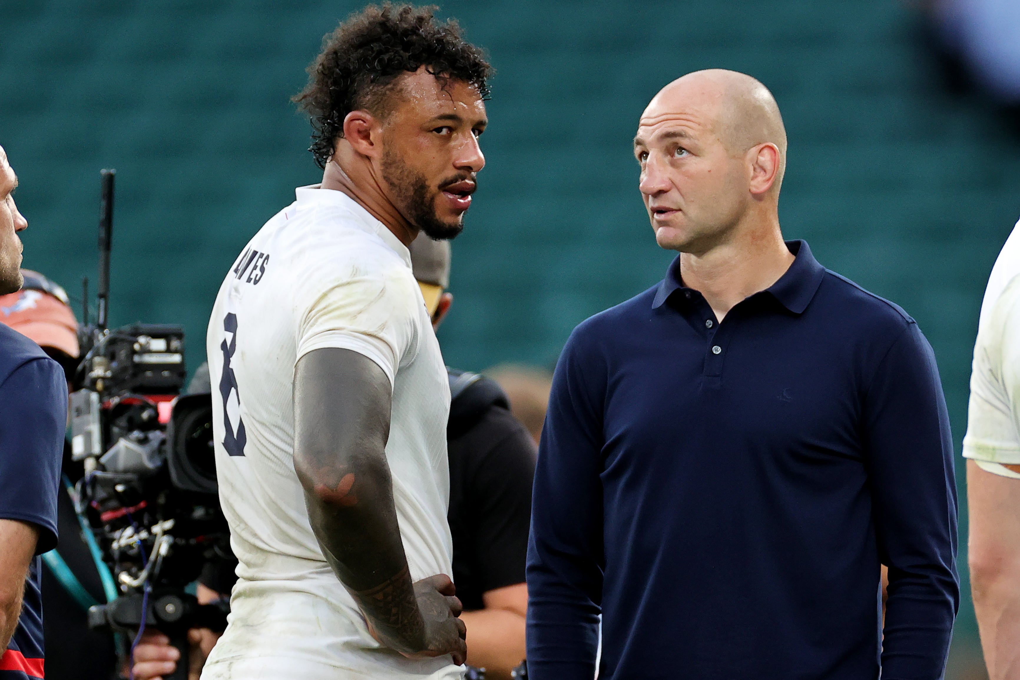 Steve Borthwick has hailed Courtney Lawes’s intelligence and work-rate