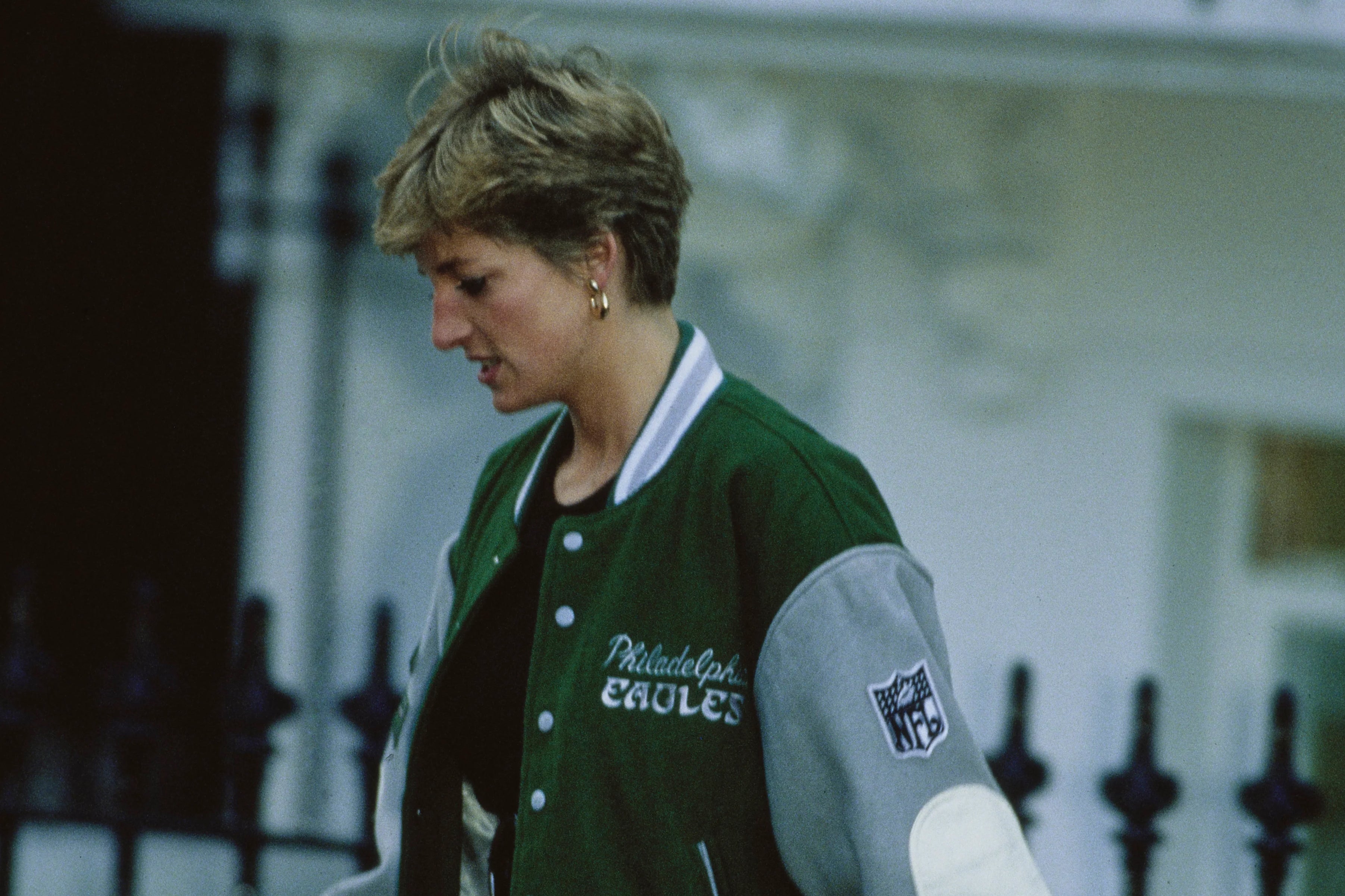 Princess Diana wore the custom-made jacket on the school run