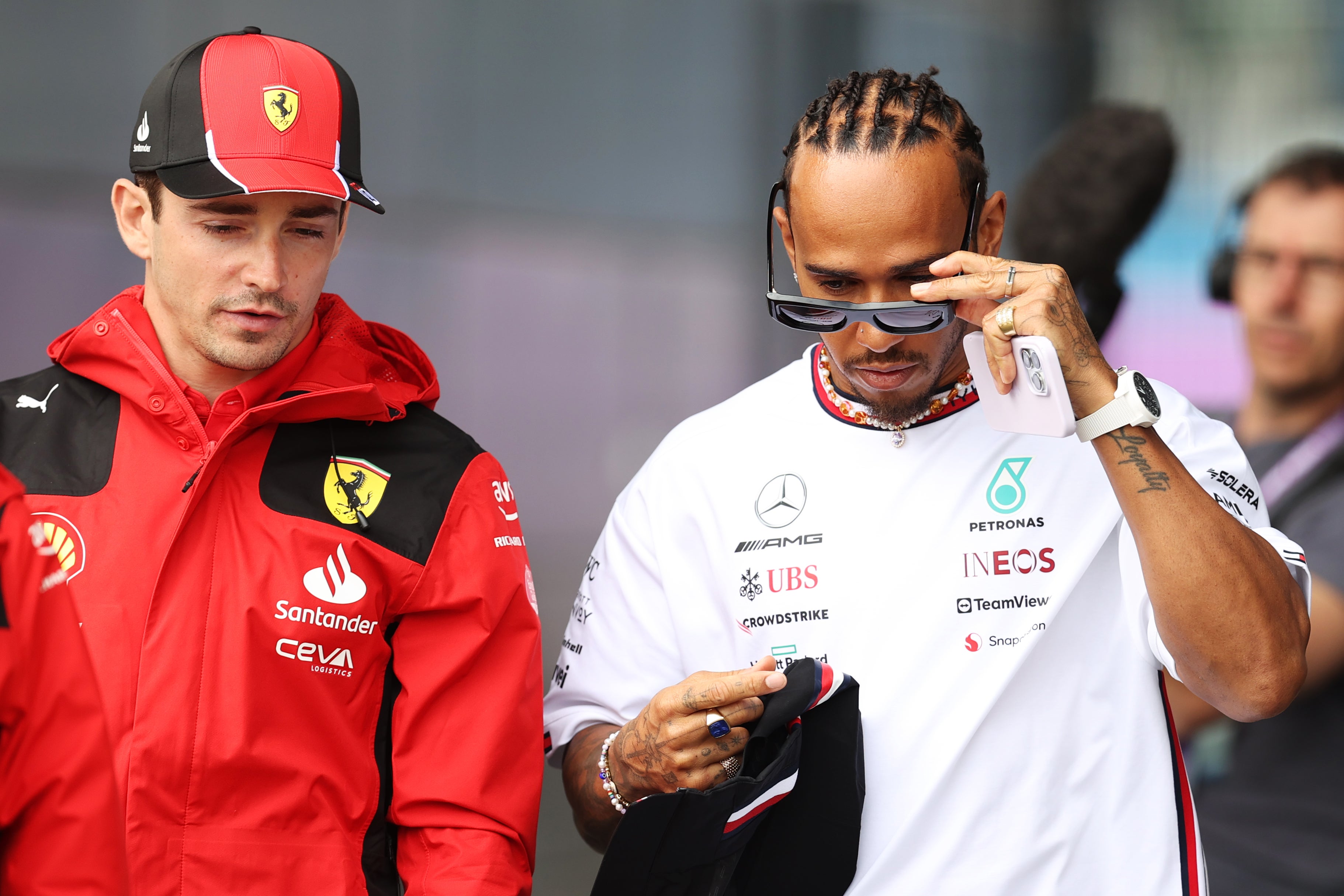 Lewis Hamilton and Charles Leclerc have been disqualified from the US Grand Prix