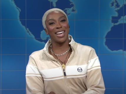 Ego Nwodim as Jada Pinkett Smith during ‘Saturday Night Live’ skit